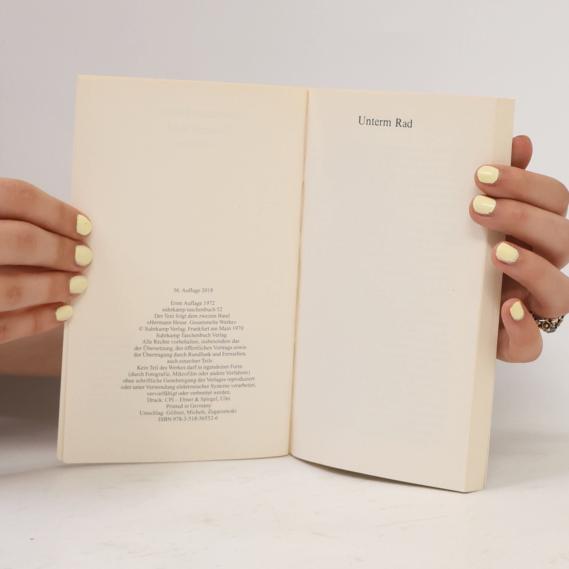 Hermann Hesse Unterm Rad
