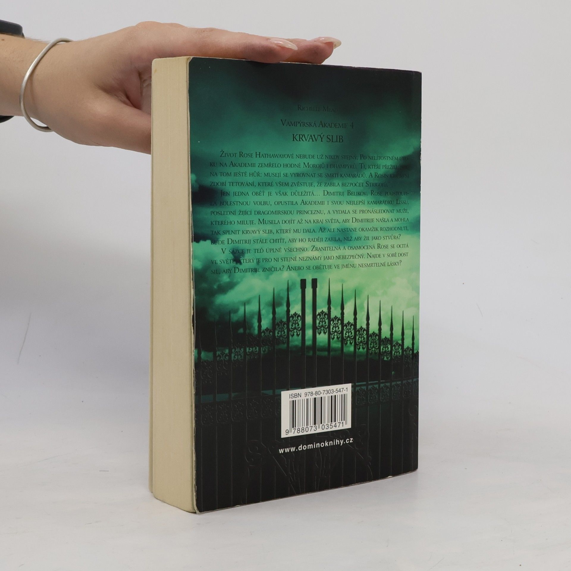 Richelle Mead Vampýrská akademie 4: Krvavý slib