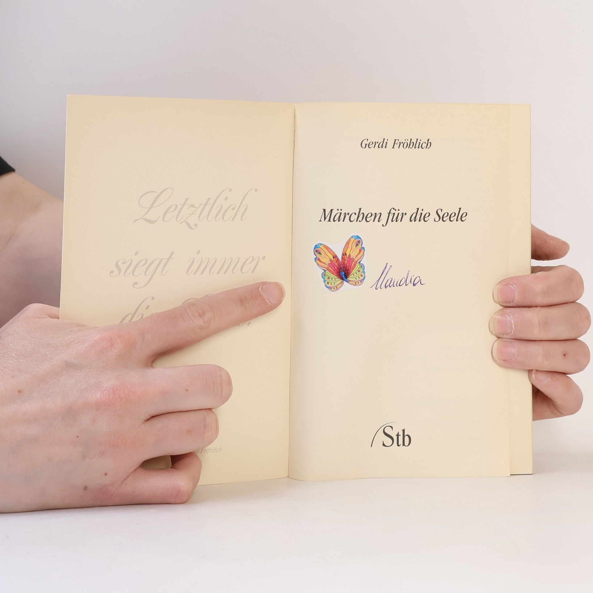 Gerdi Fröhlich Märchen für die Seele