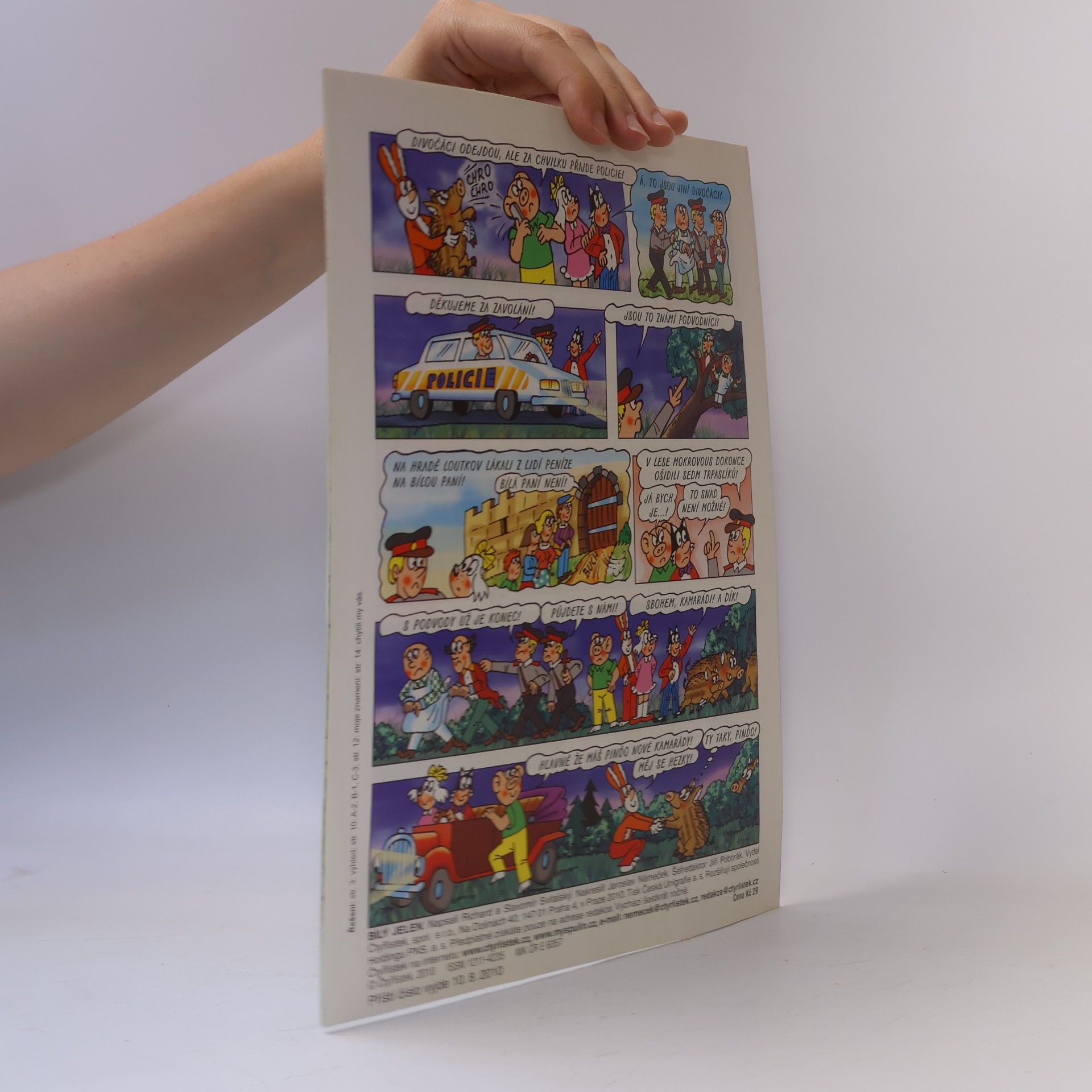Auteurscollectief Čtyřlístek speciál 3/2010. Bílý jelen