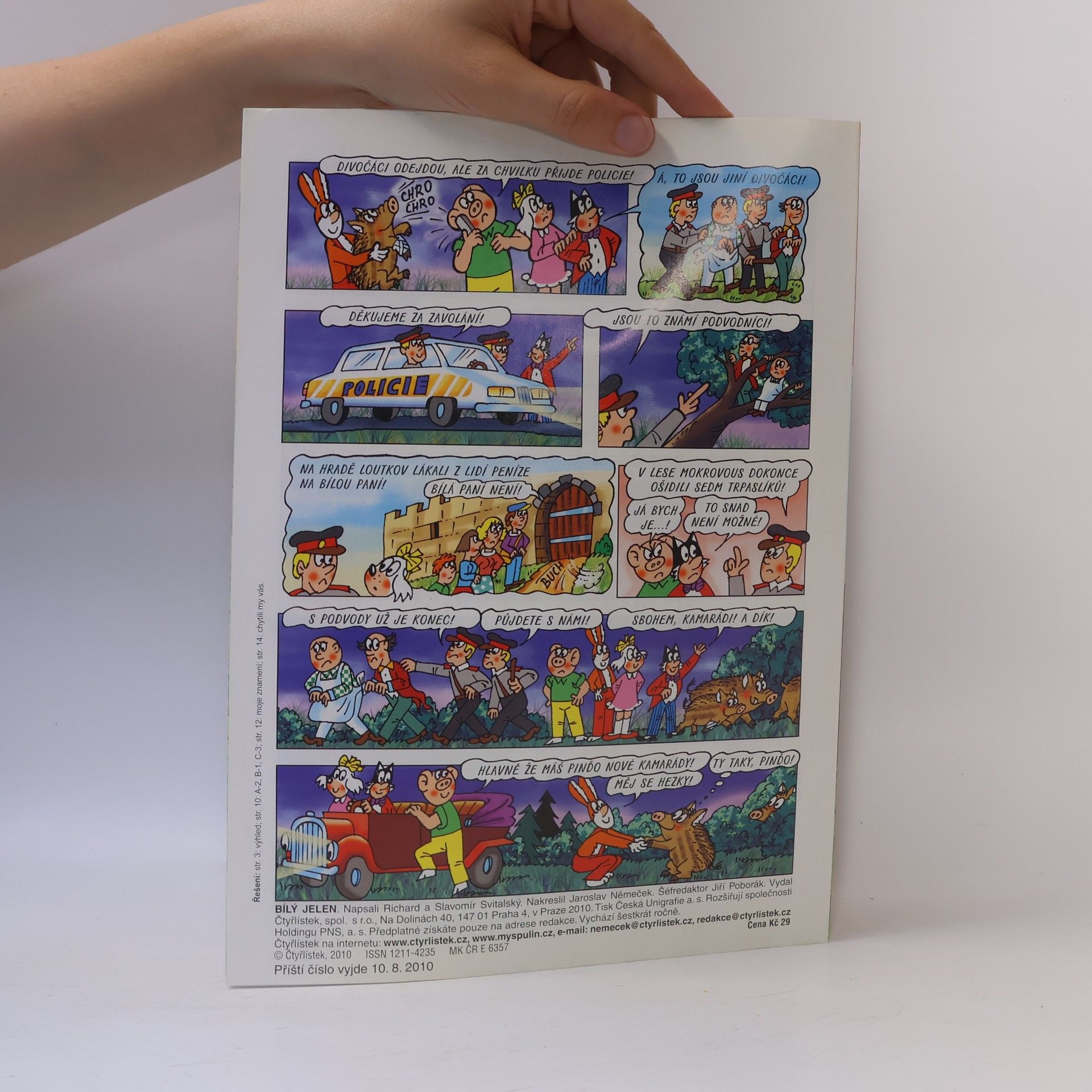 Auteurscollectief Čtyřlístek speciál 3/2010. Bílý jelen