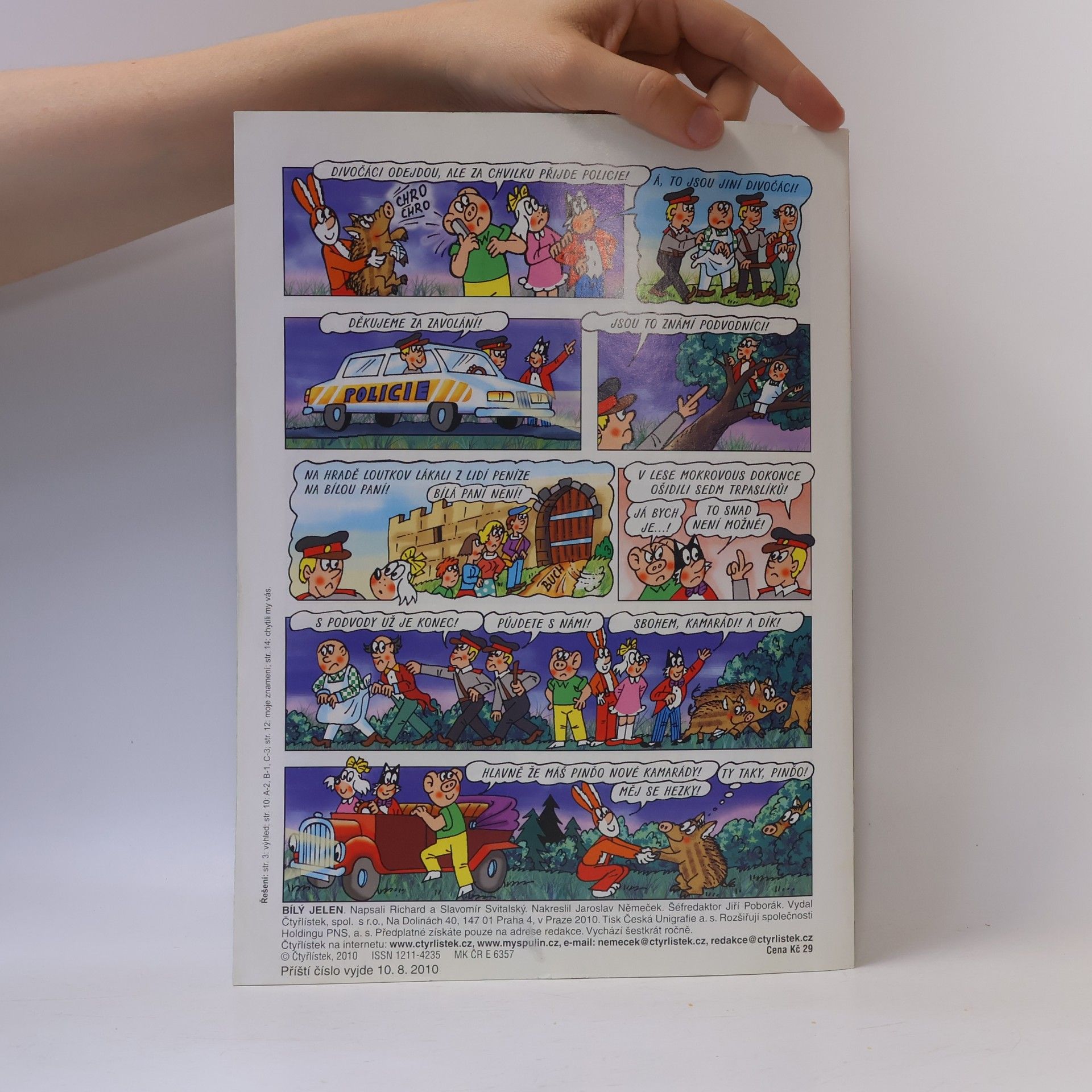 Autorenkollektiv Čtyřlístek speciál 3/2010. Bílý jelen