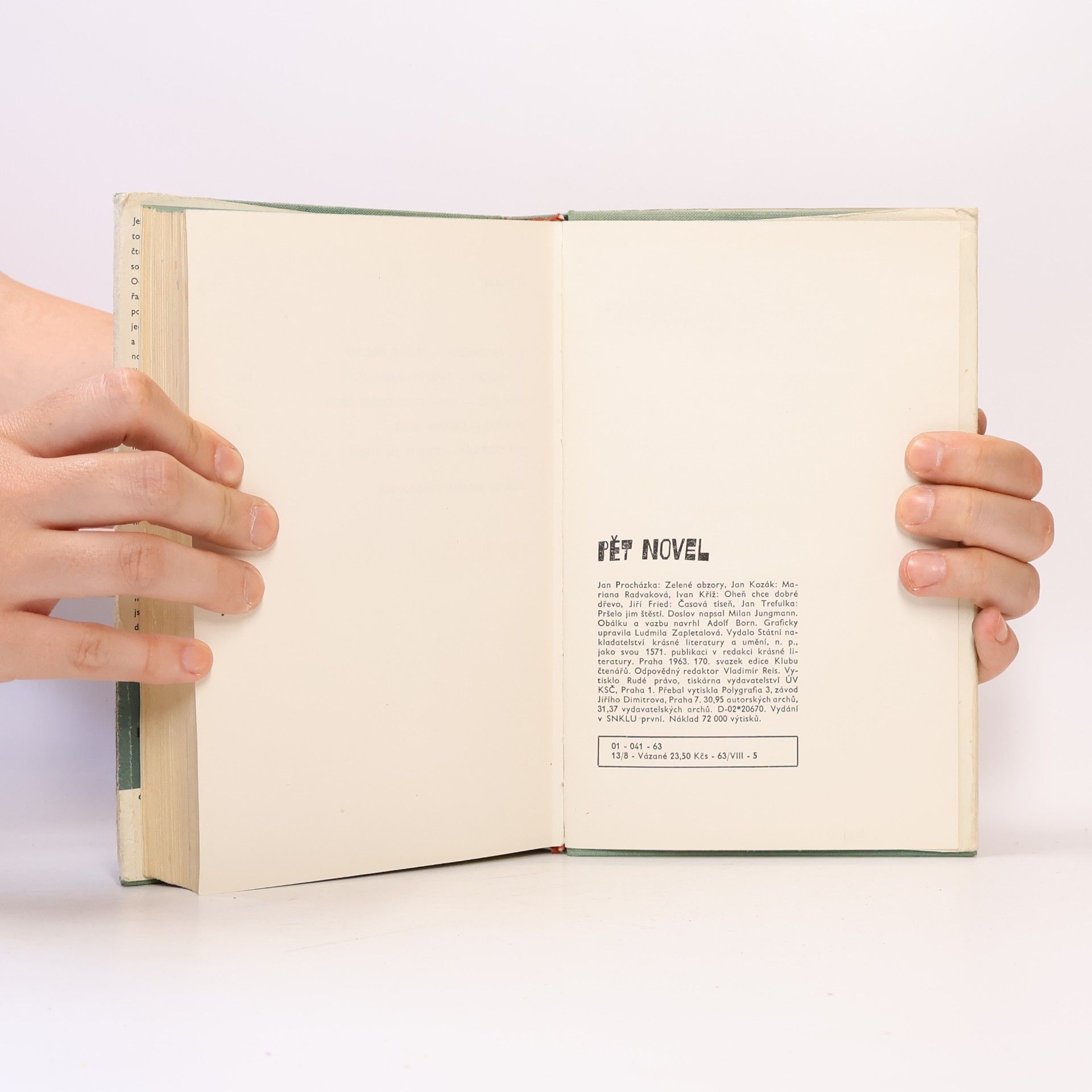 Jan Procházka Pět novel