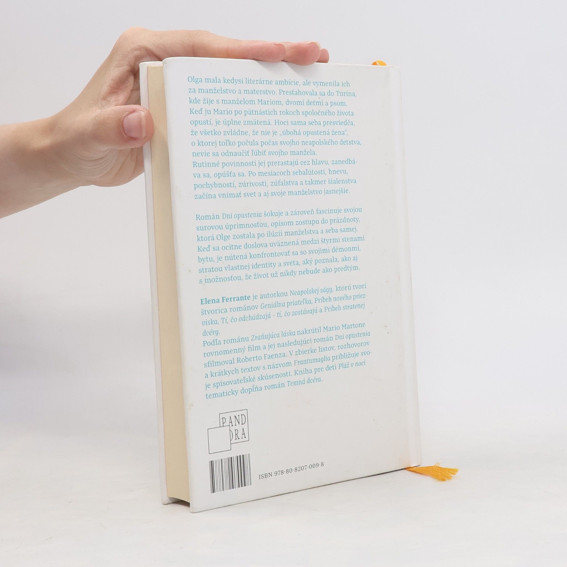 Elena Ferrante Dni opustenia
