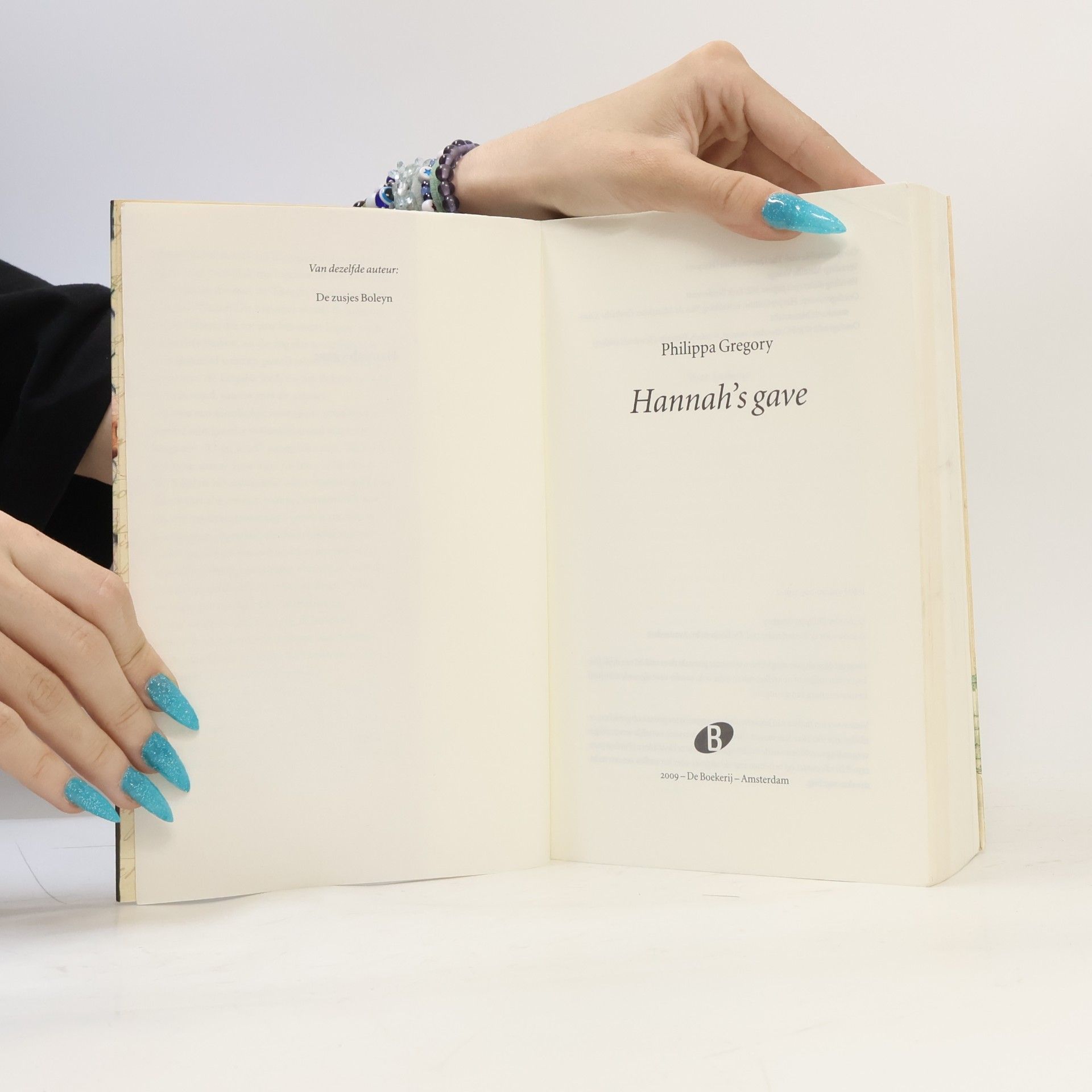 Philippa Gregory Hannah's Gave / druk 1