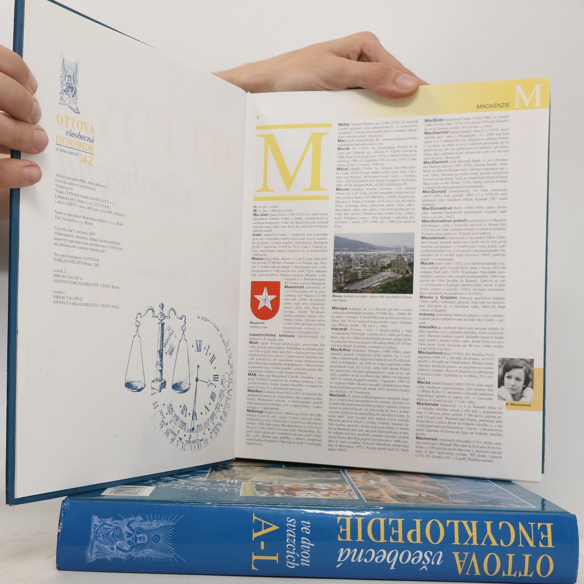 Autorenkollektiv Ottova všeobecná encyklopedie ve dvou svazcích. A-L a M-Ž
