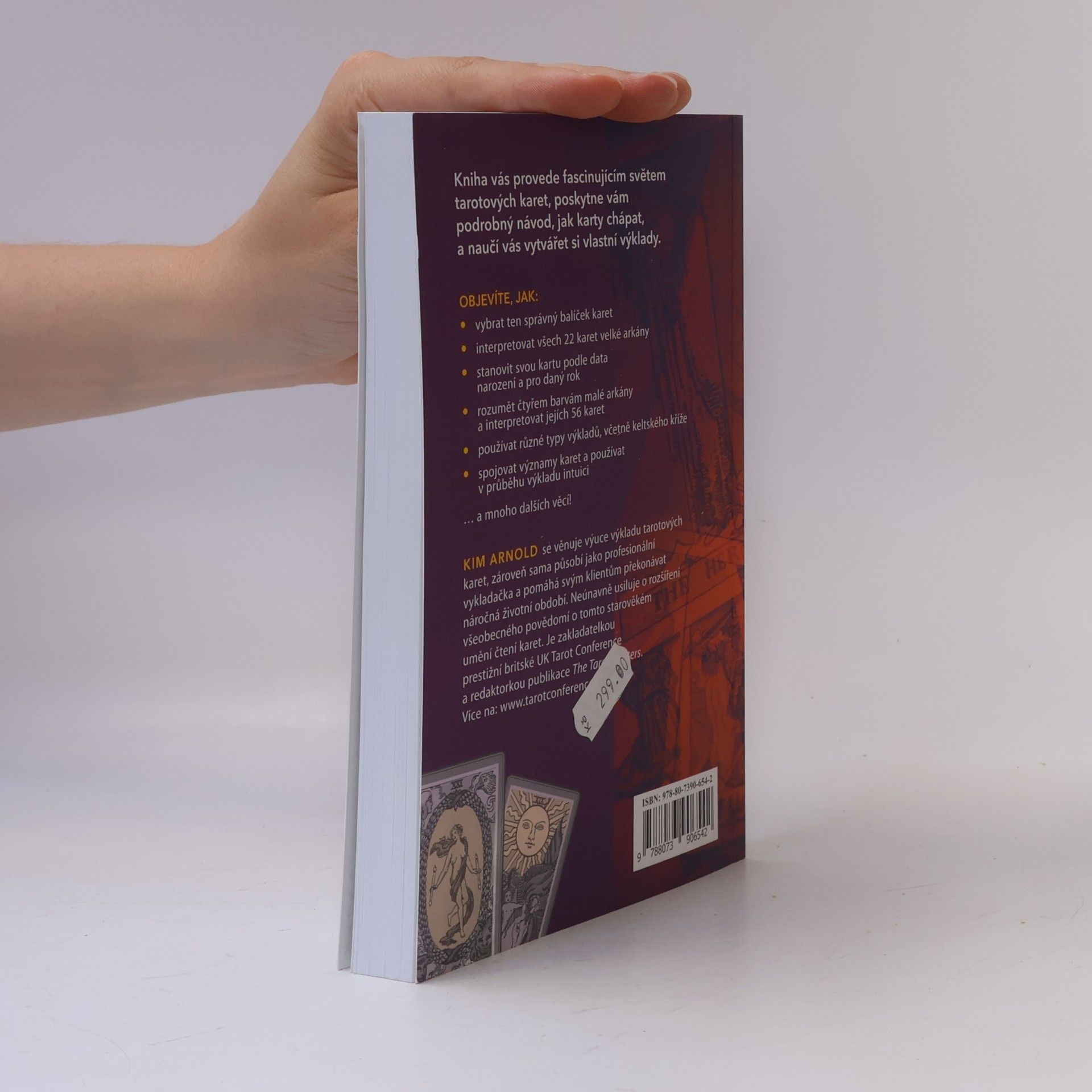 Kim Arnold Tarot pro každého. Jak číst tarotové karty a rozumět jejich poselství