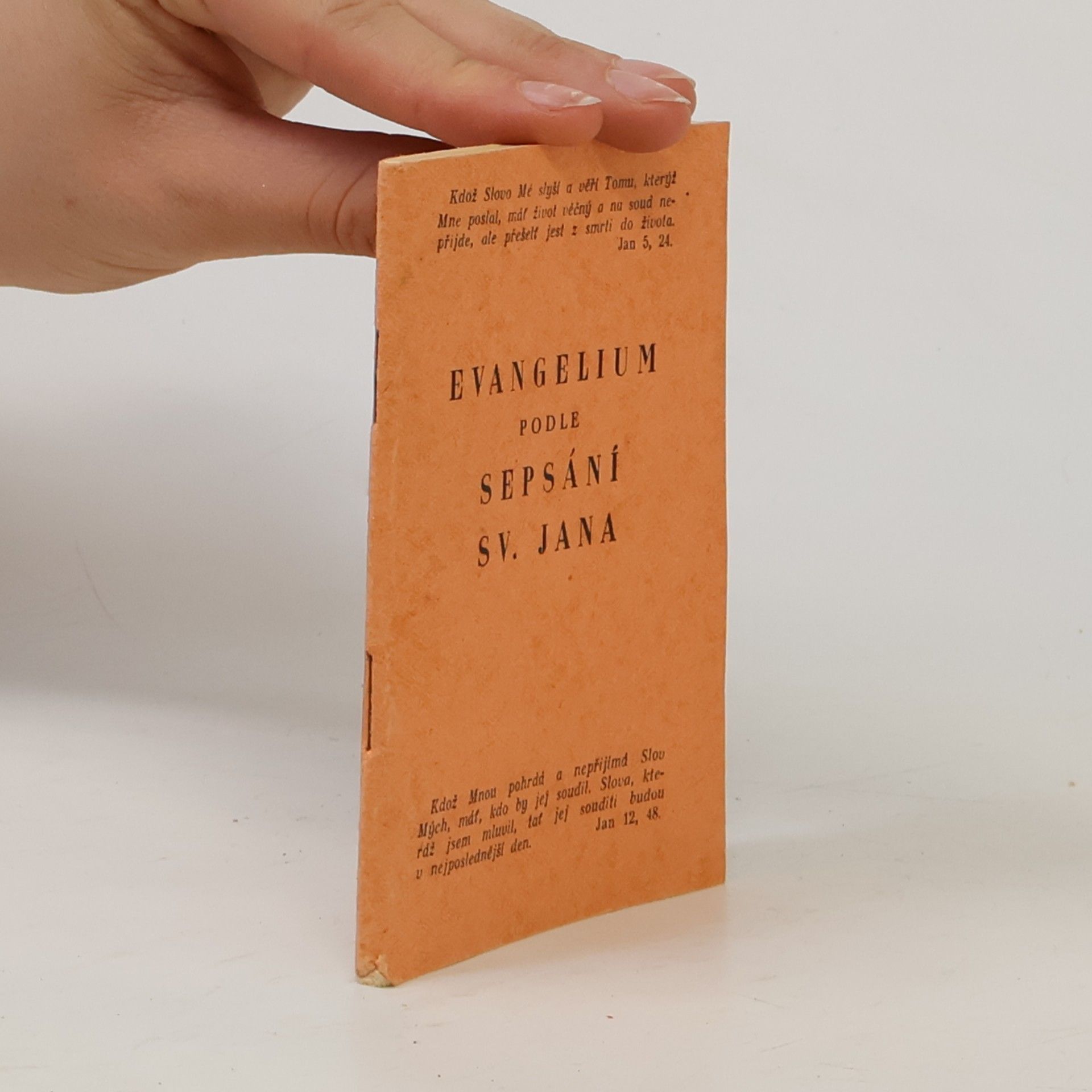 Autores varios Evangelium podle sepsání sv. Jana