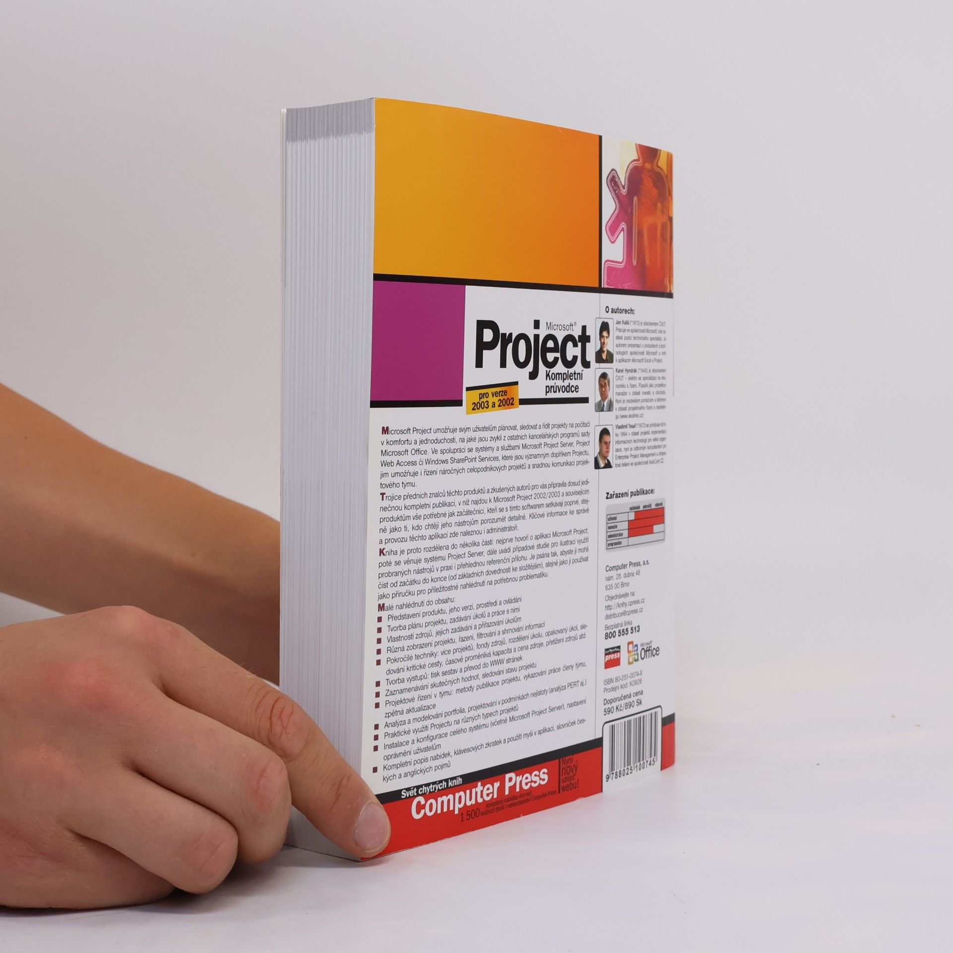 Jan Kališ Microsoft Project. Kompletní průvodce pro verze 2003 a 2002