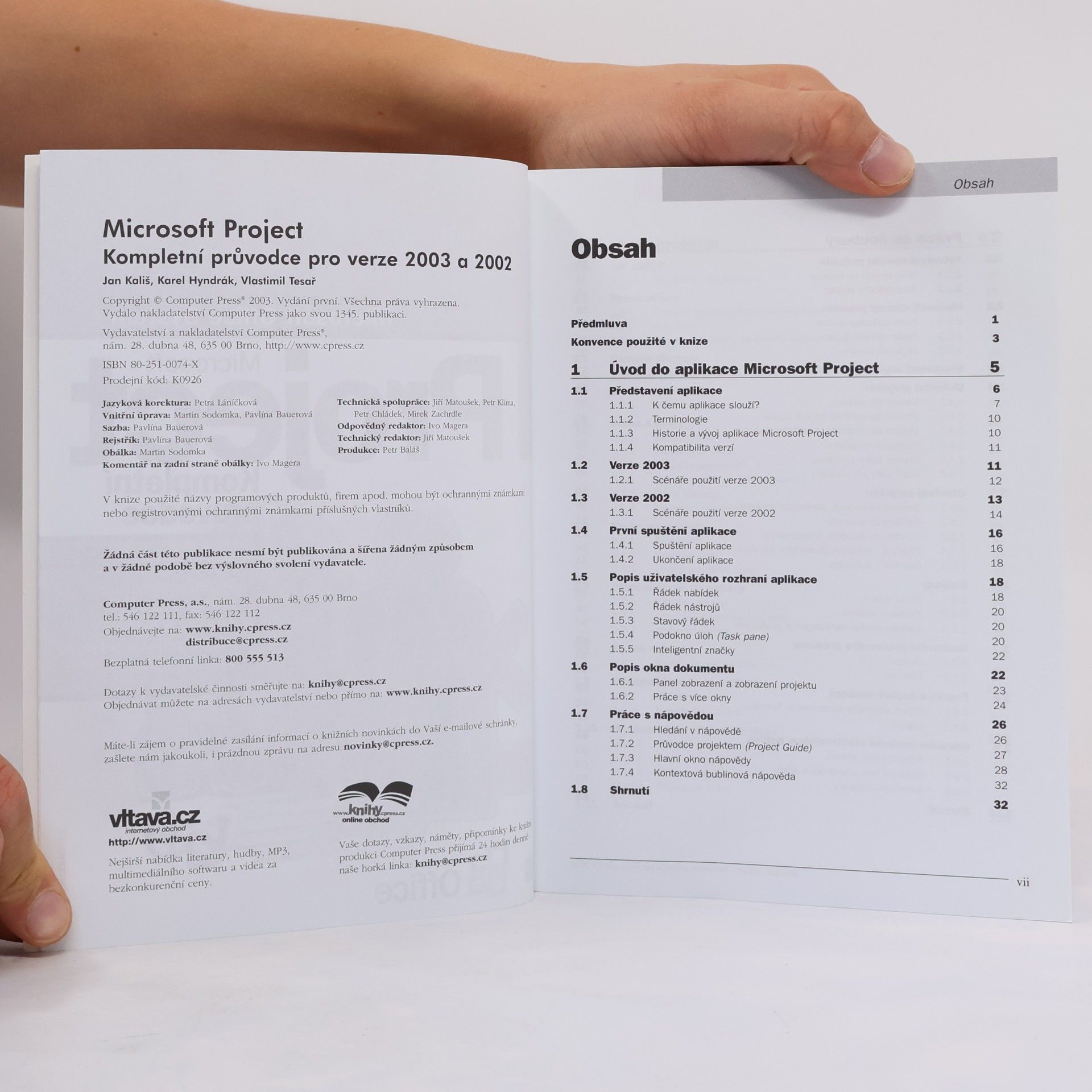Jan Kališ Microsoft Project. Kompletní průvodce pro verze 2003 a 2002