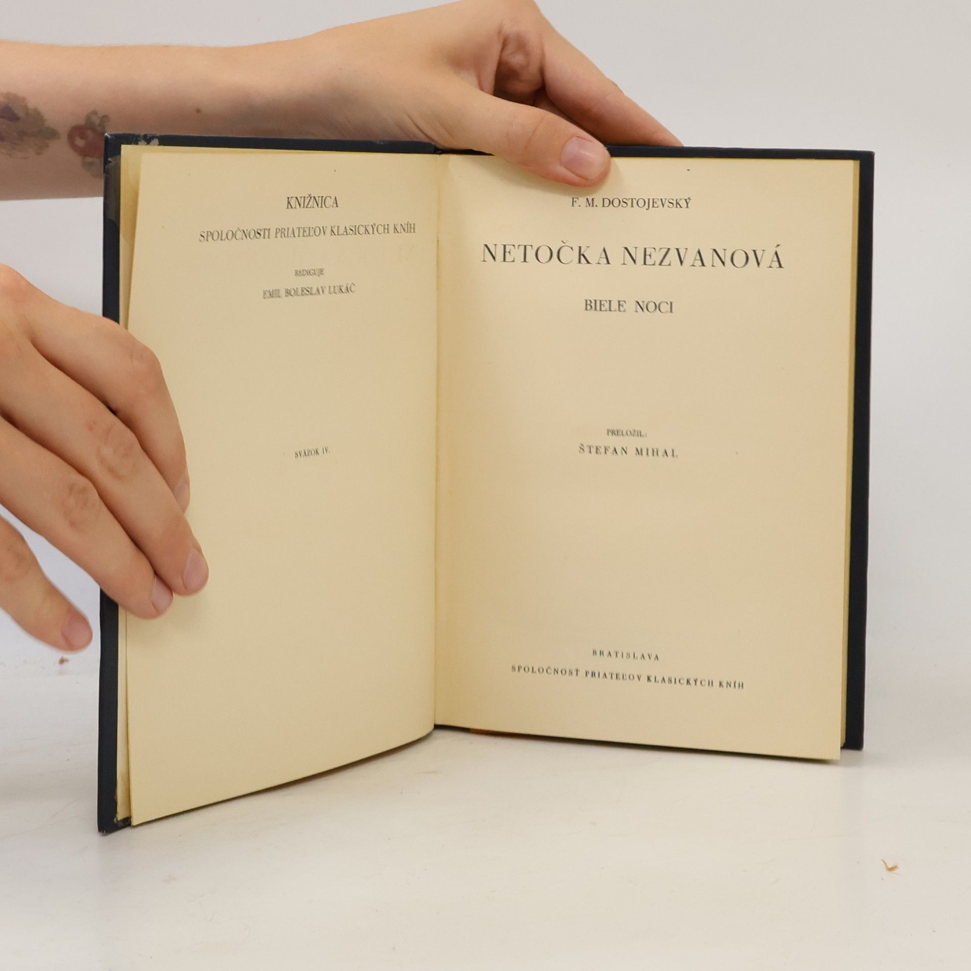 Fjodor Michailowitsch Dostojewski Netočka Nezvanová
