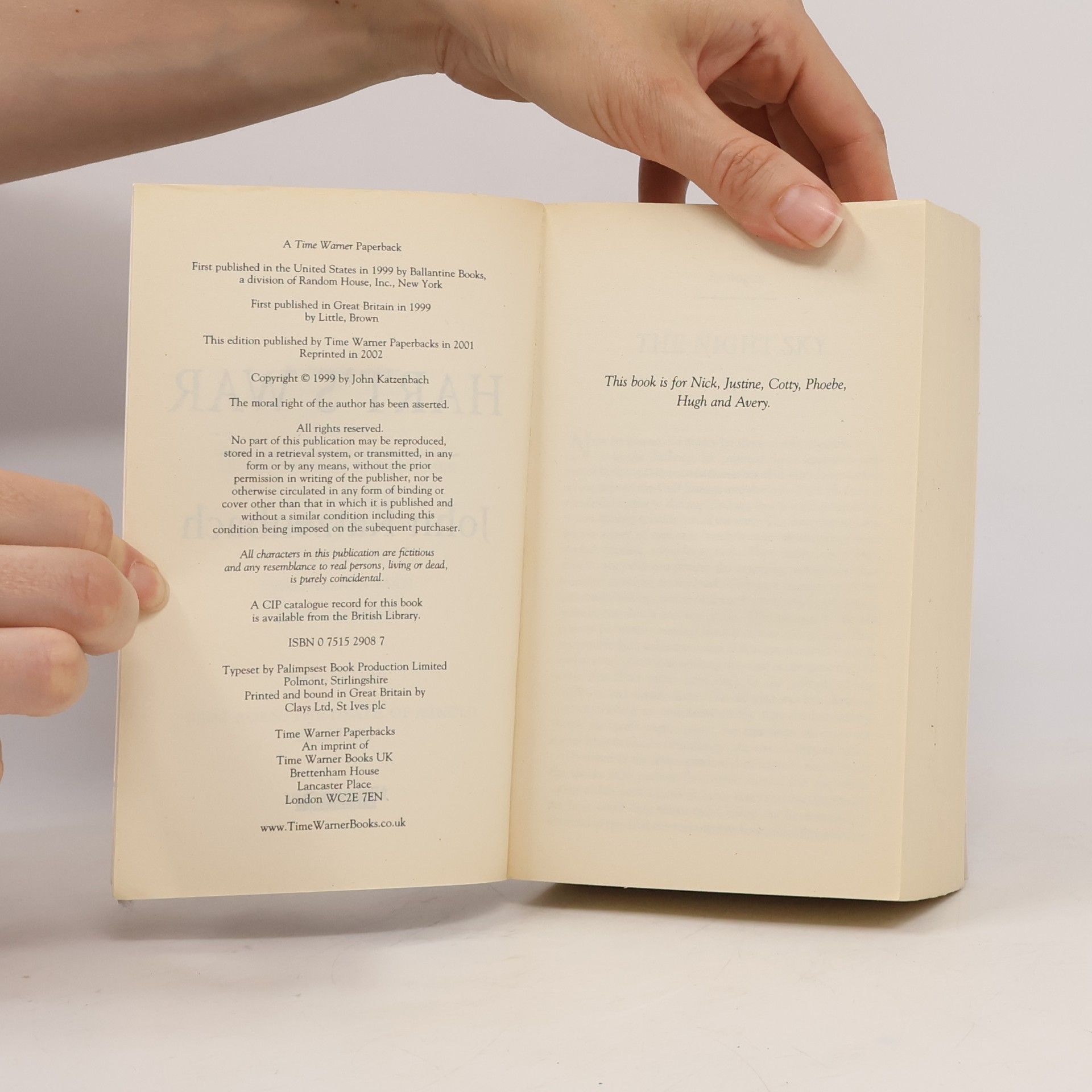 John Katzenbach Hart's War
