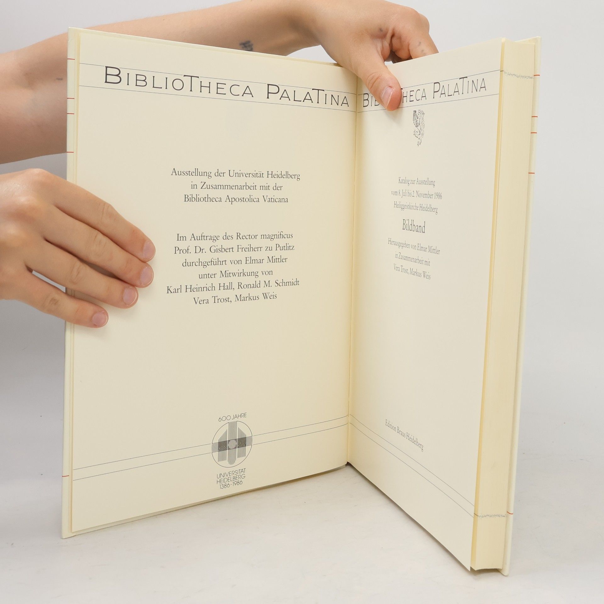 Autorenkollektiv Bibliotheca Palatina. Bildband