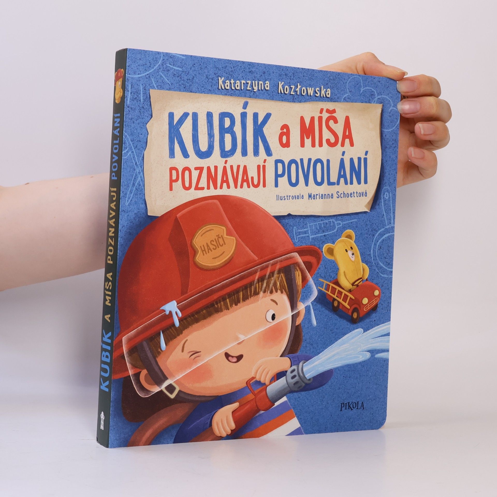 Kolektiv autorů Kubík a Míša poznávají povolání