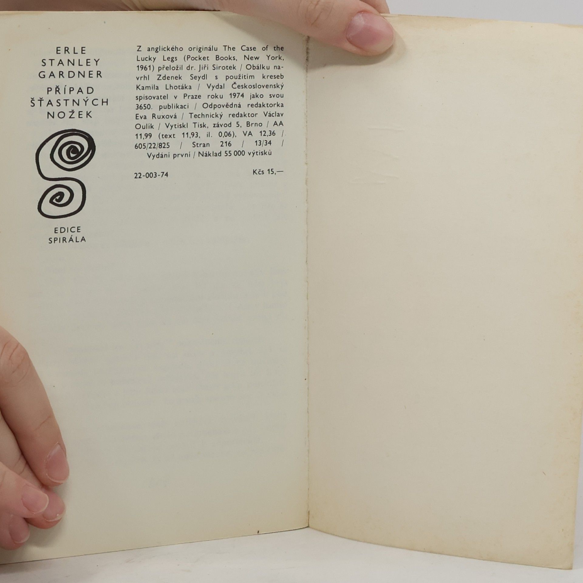 Erle Stanley Gardner Případ šťastných nožek