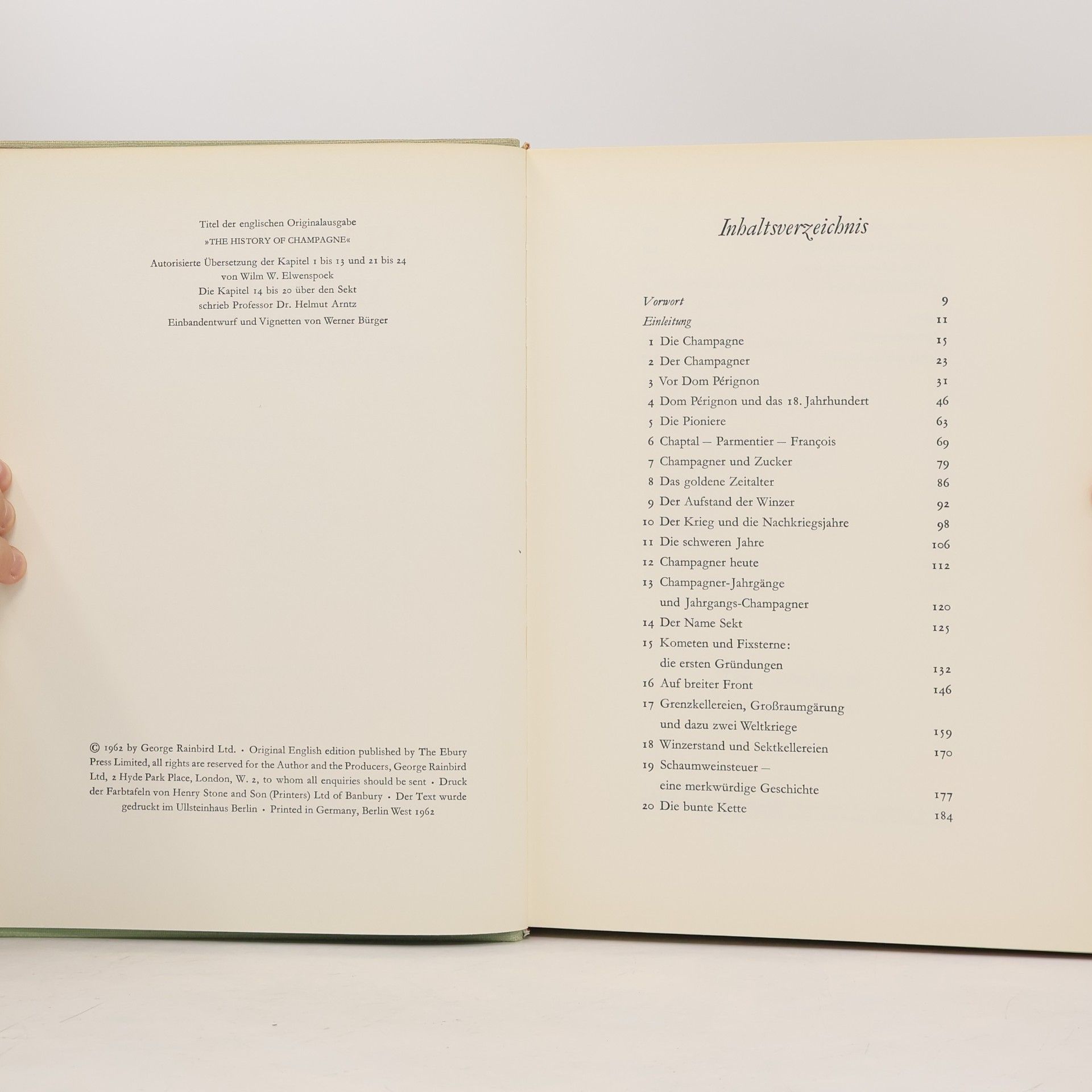 Helmut Arntz Champagner und Sekt