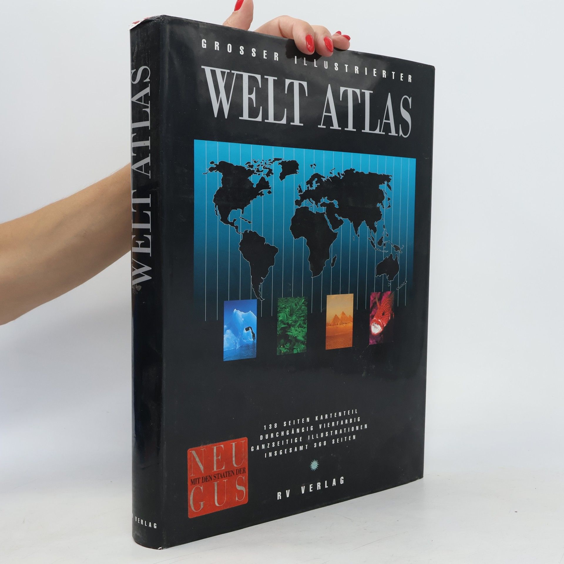 Helena Kholová Velký ilustrovaný atlas světa