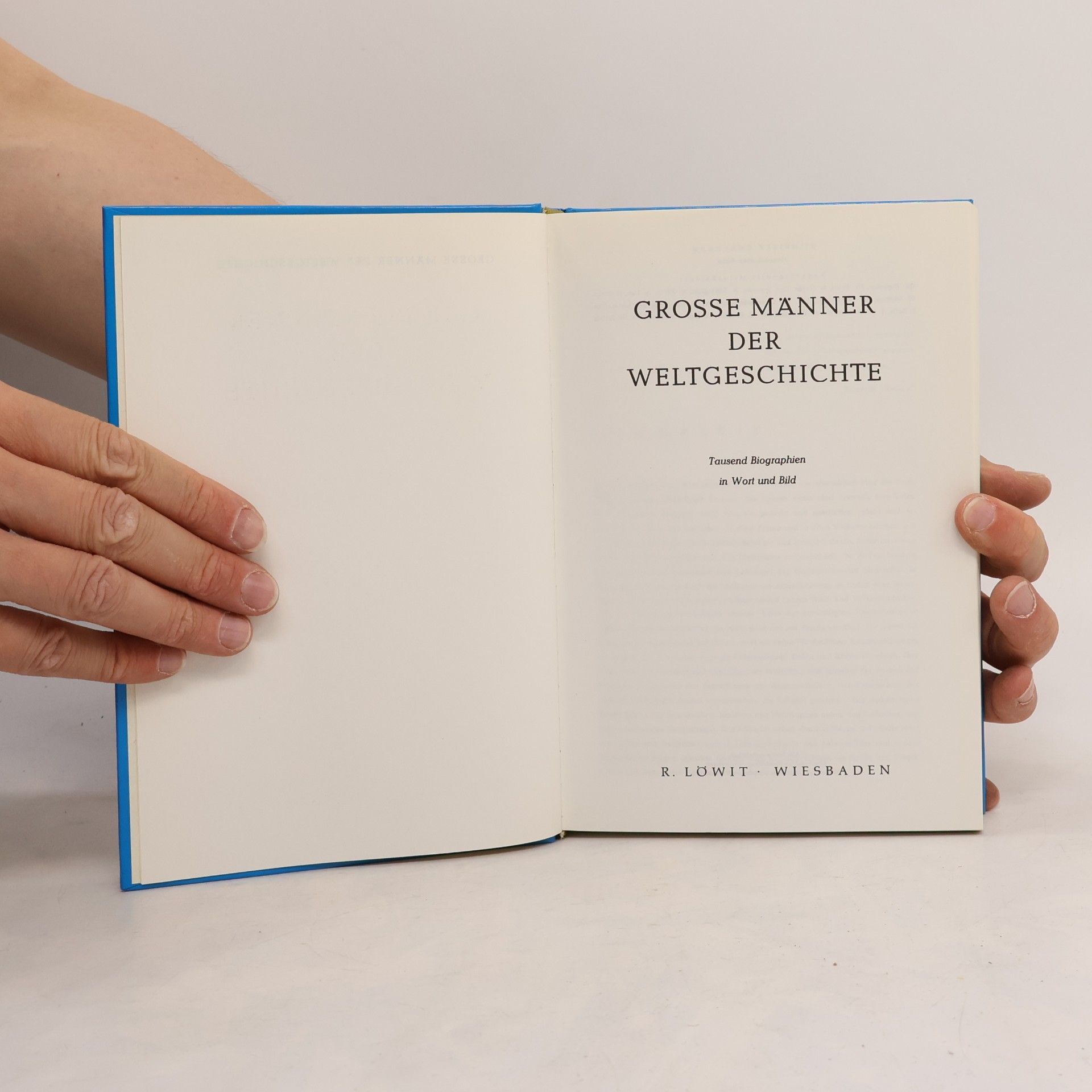 Autorenkollektiv Große Männer der Weltgeschichte