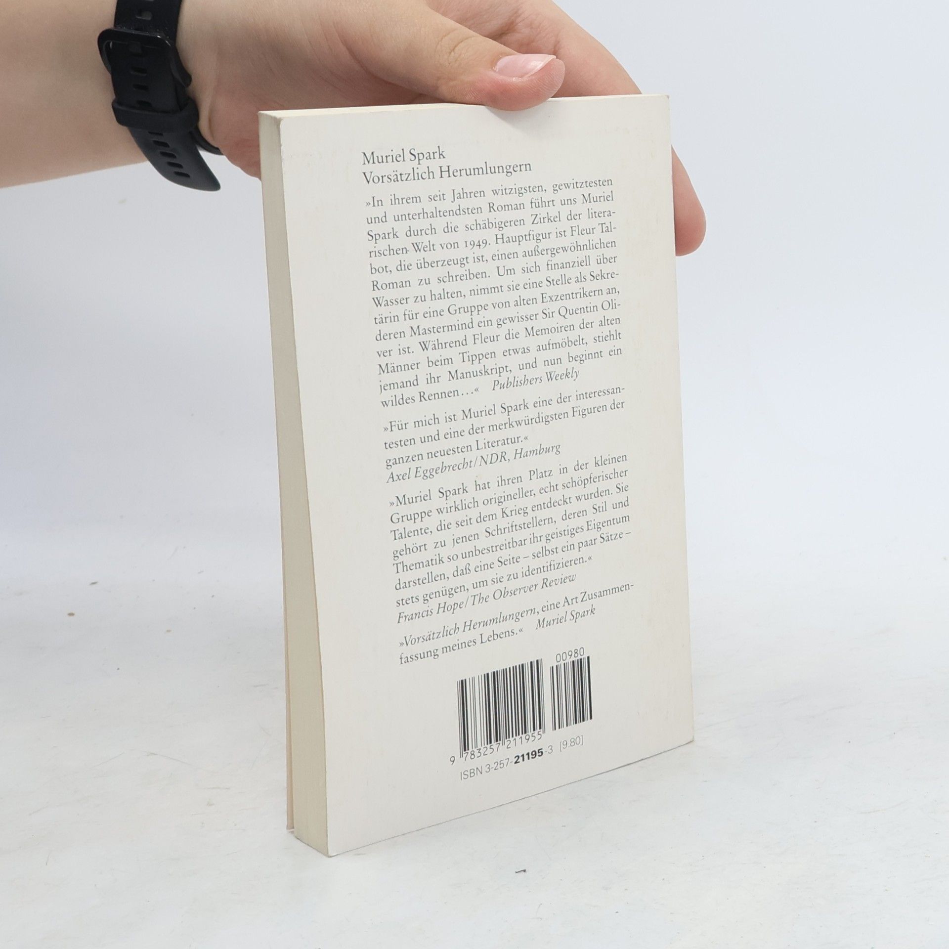 Muriel Spark Vorsätzlich herumlungern
