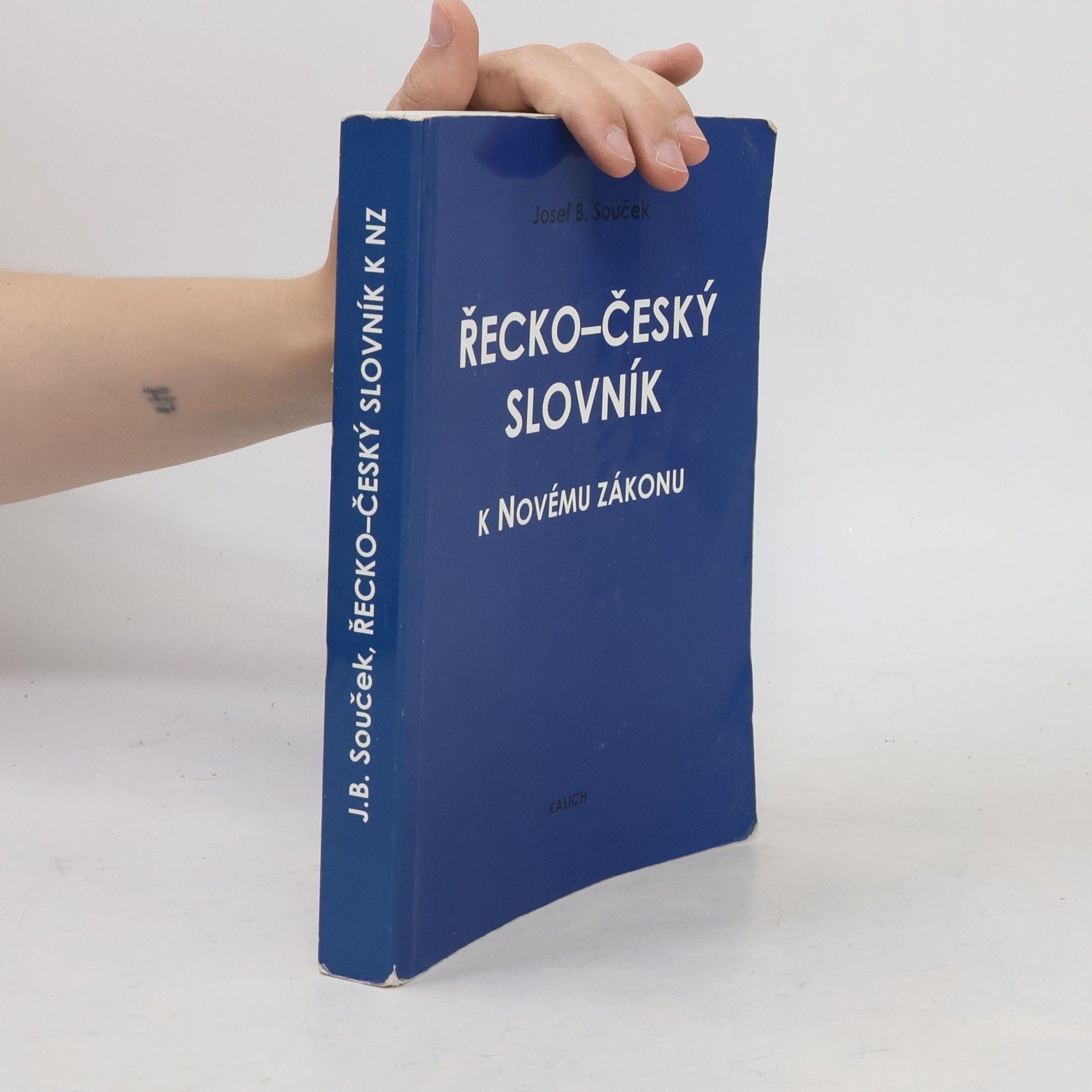 Josef Bohumil Souček Řecko - český slovník k Novému zákonu