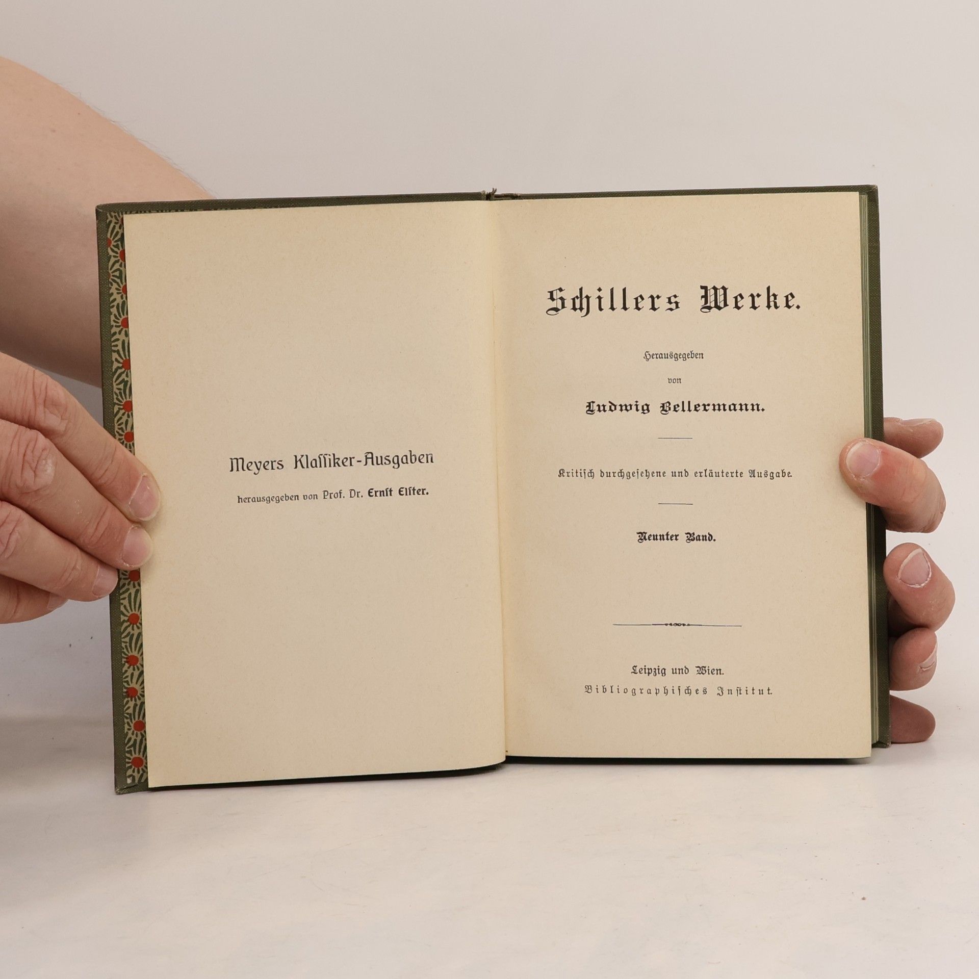 Friedrich Schiller Schillers Werke 9