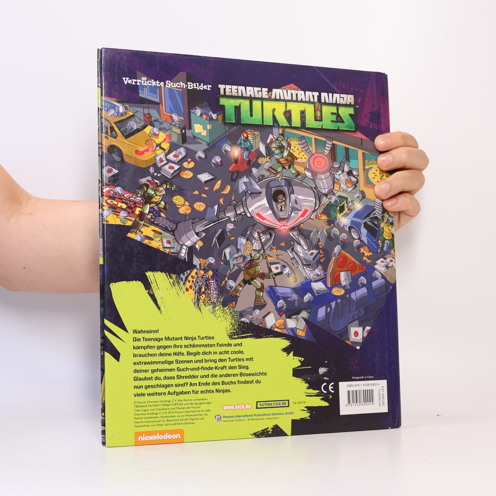 Nin O. Navarra Teenage Ninja Turtles - Verrückte Such-Bilder