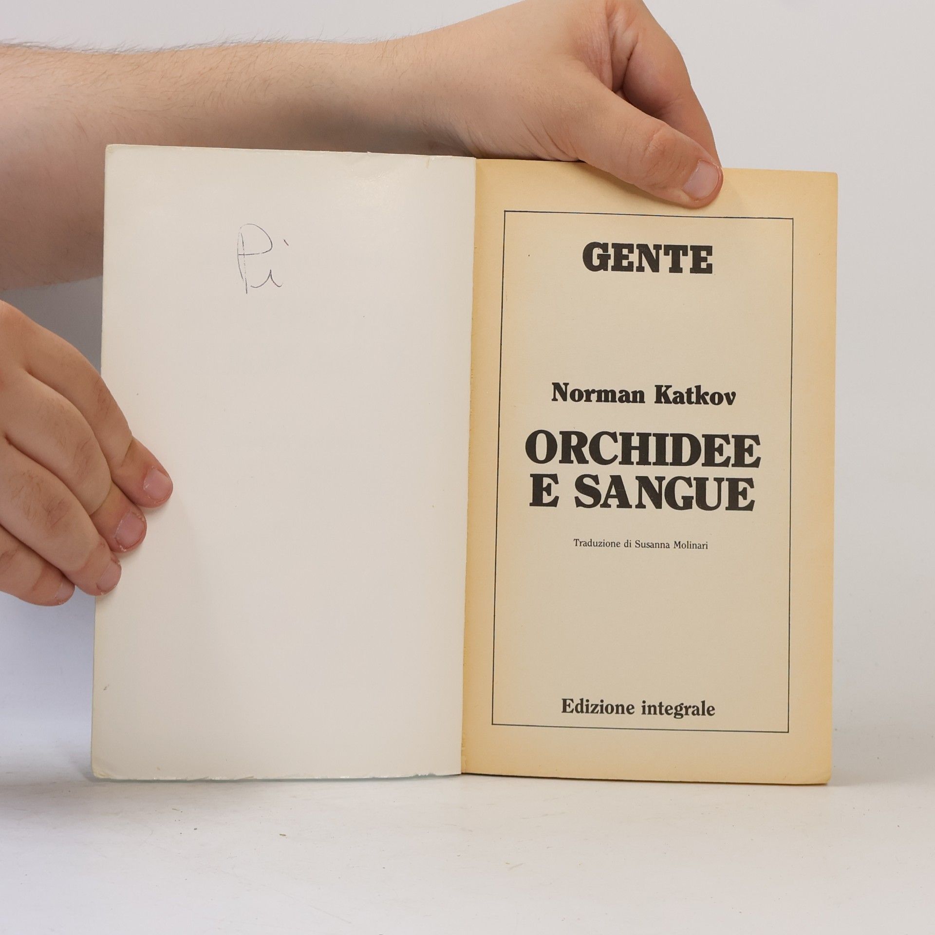 Norman Katkov Orchidee e Sangue