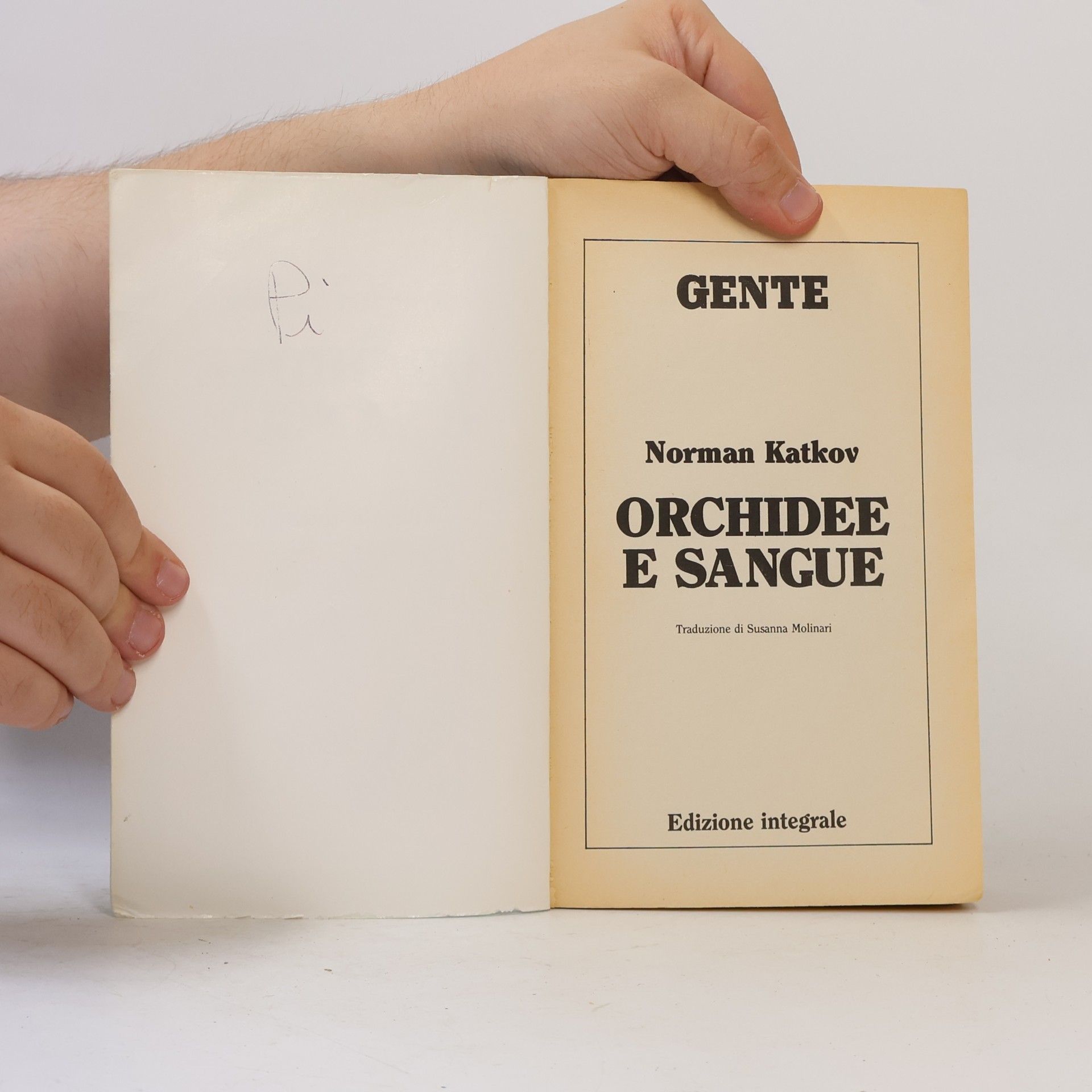 Norman Katkov Orchidee e Sangue