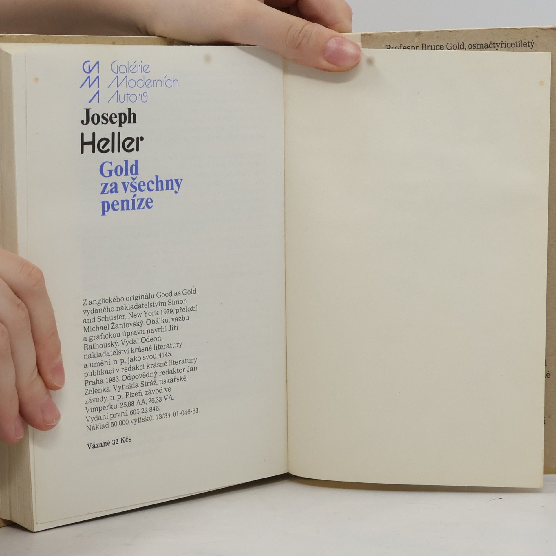 Joseph Heller Gold za všechny peníze