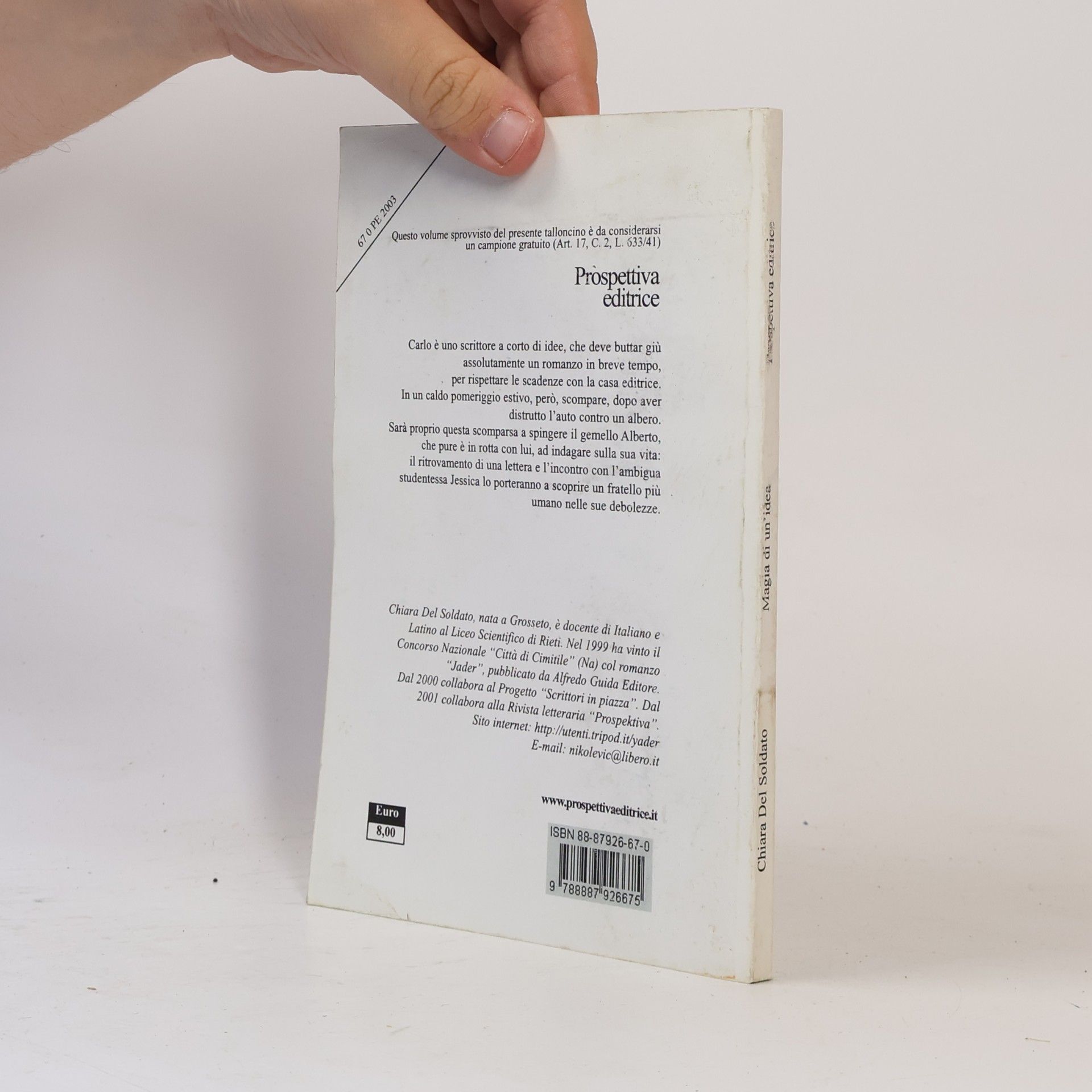 Chiara Del Soldato I libri di prospettiva: Magia di un'idea