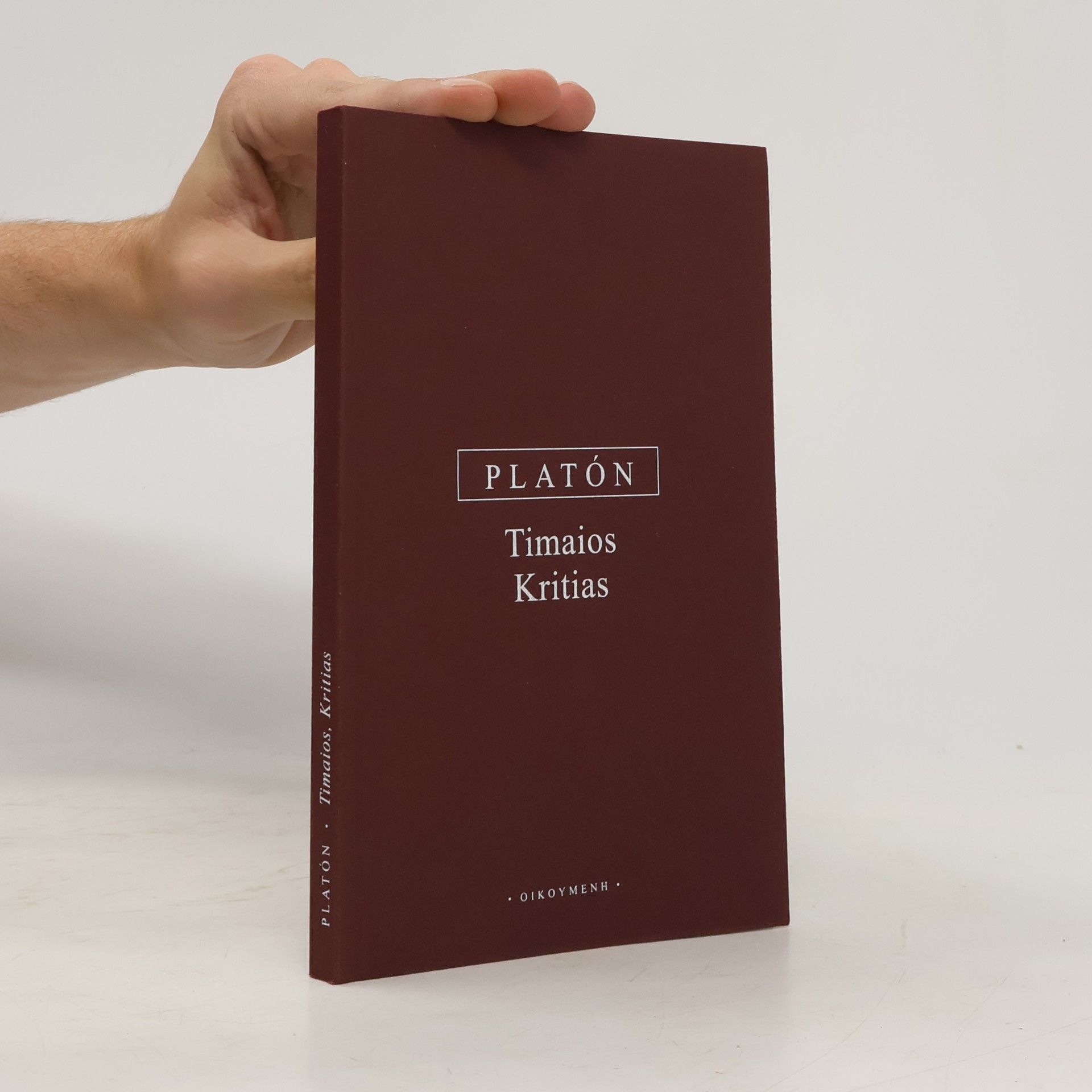 Platon Timaios / Kritias