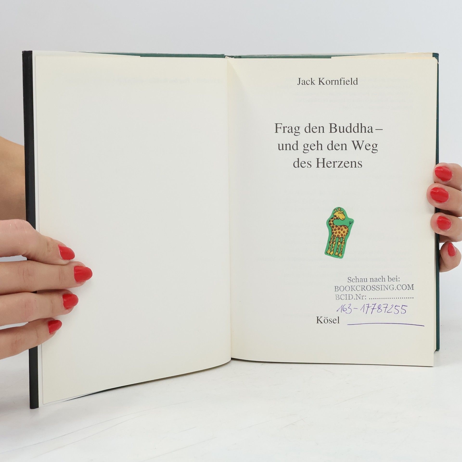 Jack Kornfield Frag den Buddha und geh den Weg des Herzens