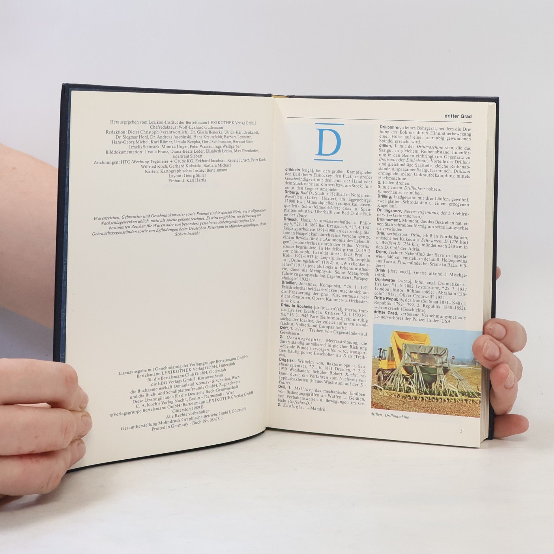 Autorenkollektiv Bertelsmann Universal Lexikon 5. Dri-Fet