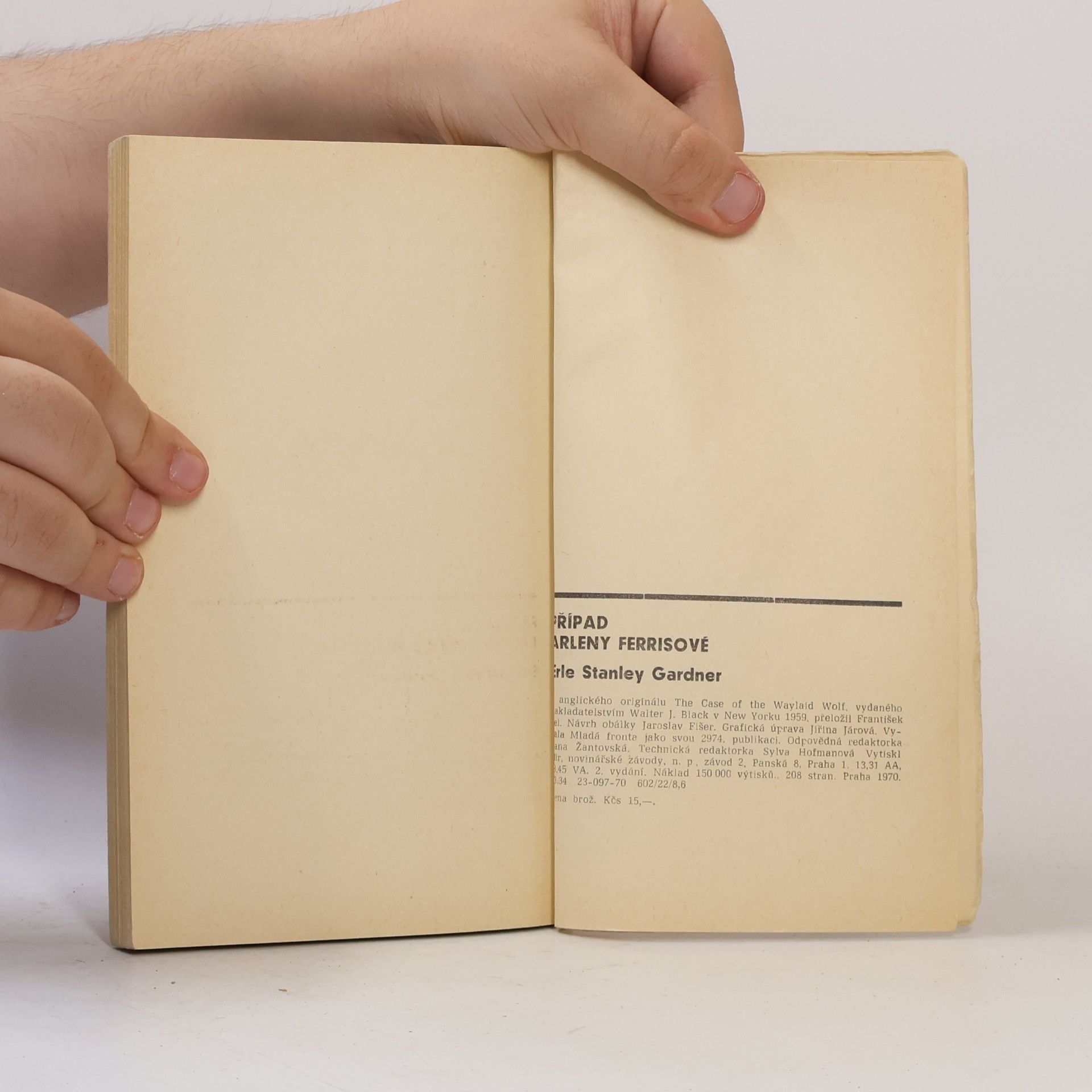 Erle Stanley Gardner Případ Arleny Ferrisové