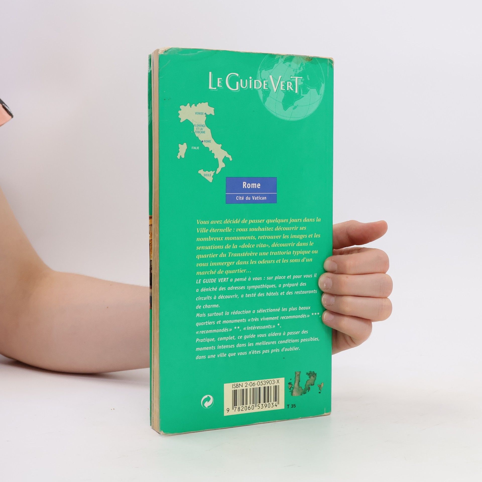 Guides Touristiques Michelin Le Guide Vert: Rome