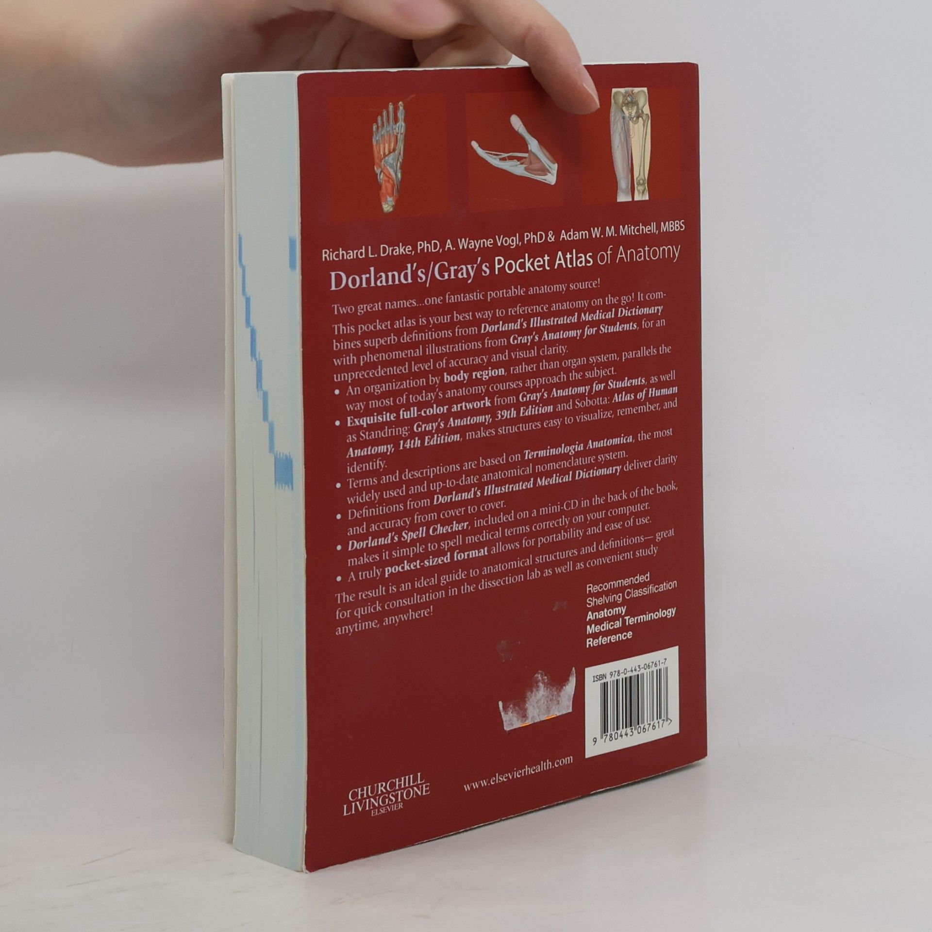 Richard L. Drake Dorland's/Gray's Pocket Atlas of Anatomy