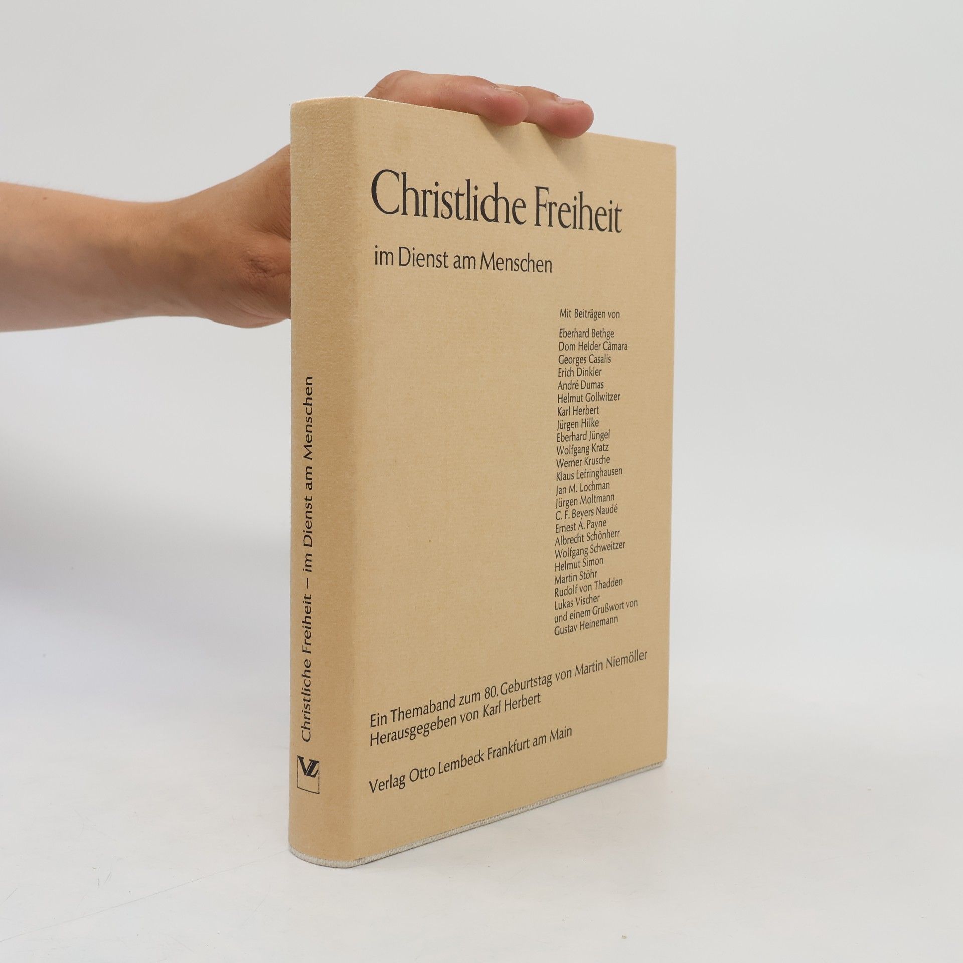 Autorenkollektiv Christliche Freiheit im Dienst am Menschen