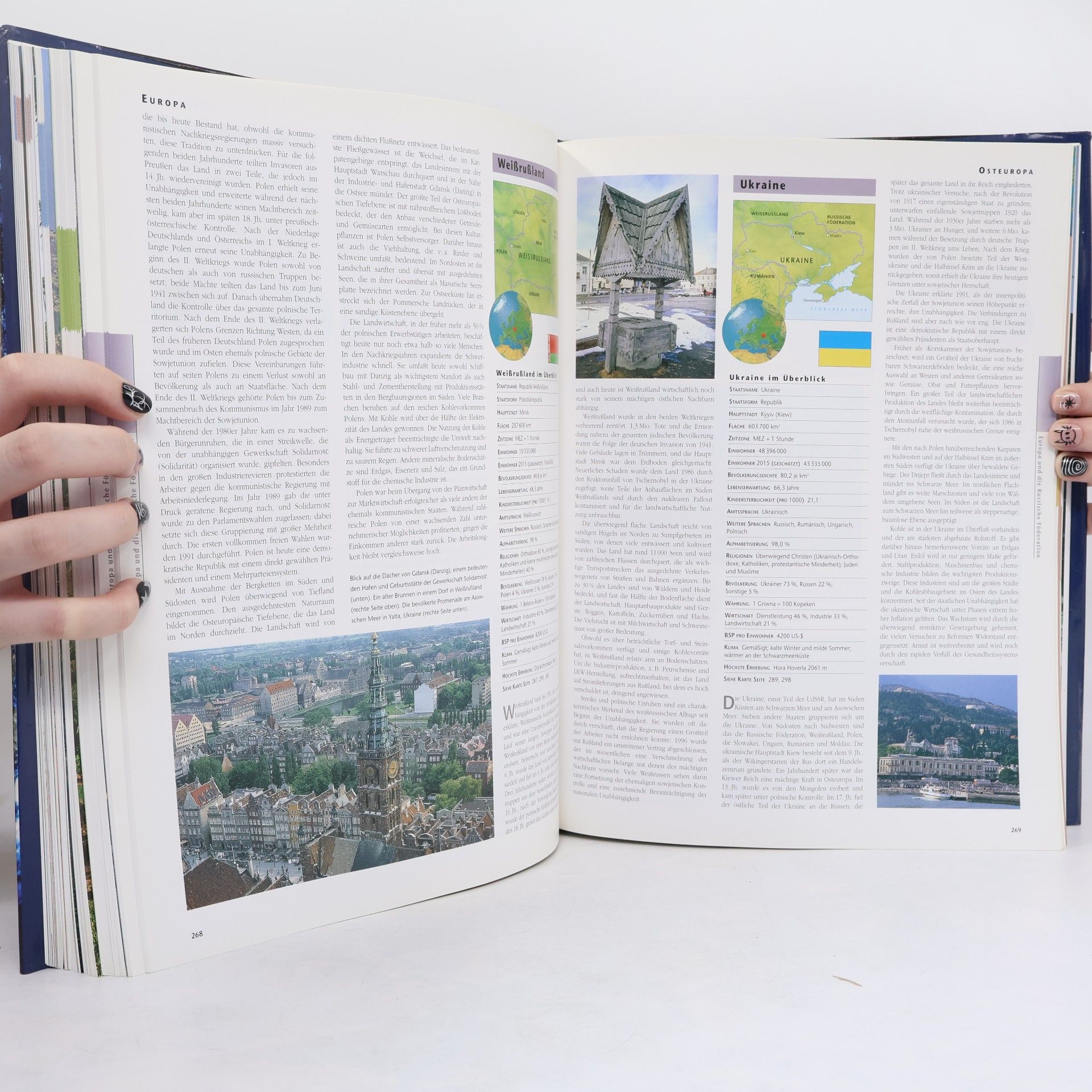Autorenkollektiv Geographica : der große Weltatlas mit Länderlexikon