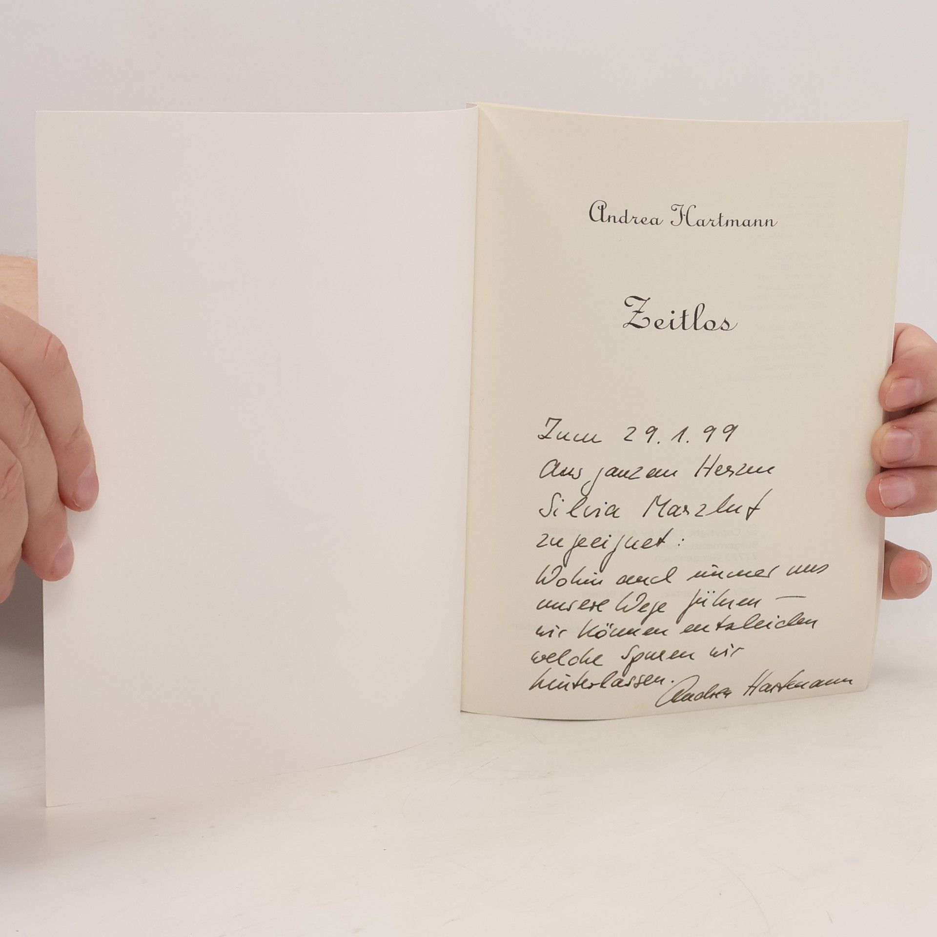 Andrea S. Hartmann Zeitlos