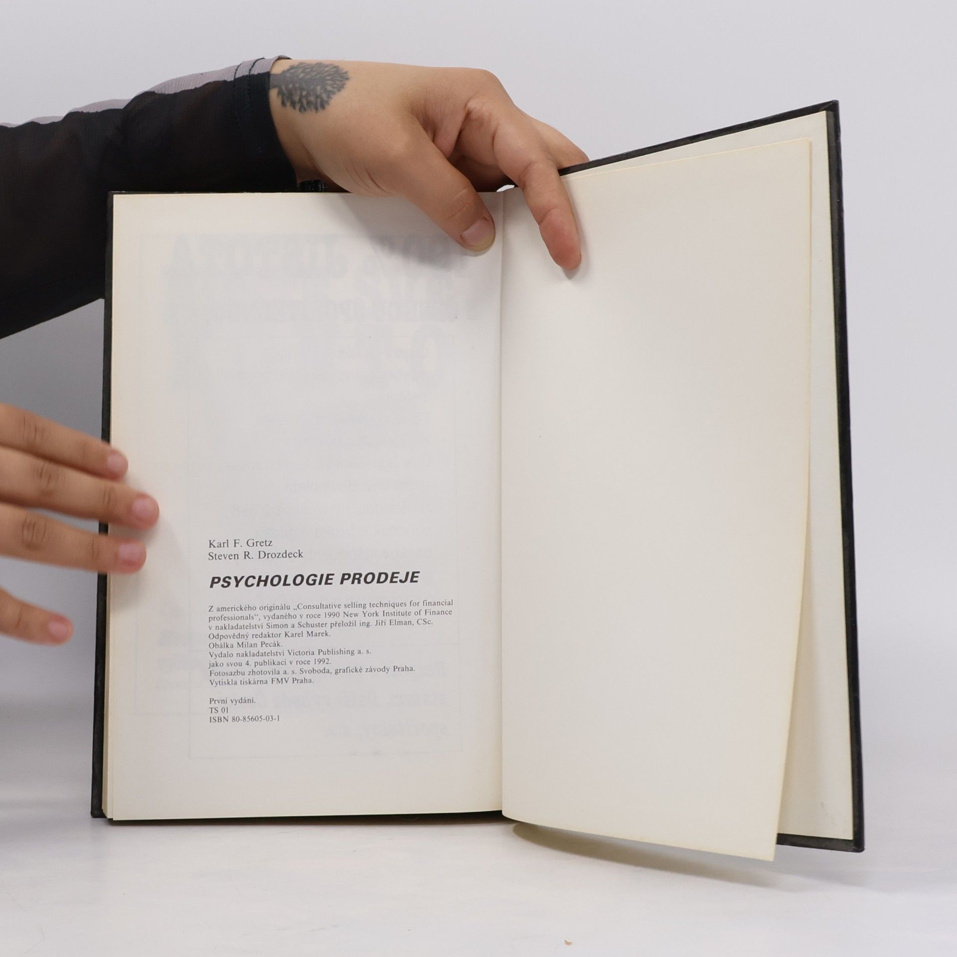 Karl F. Gretz Psychologie prodeje