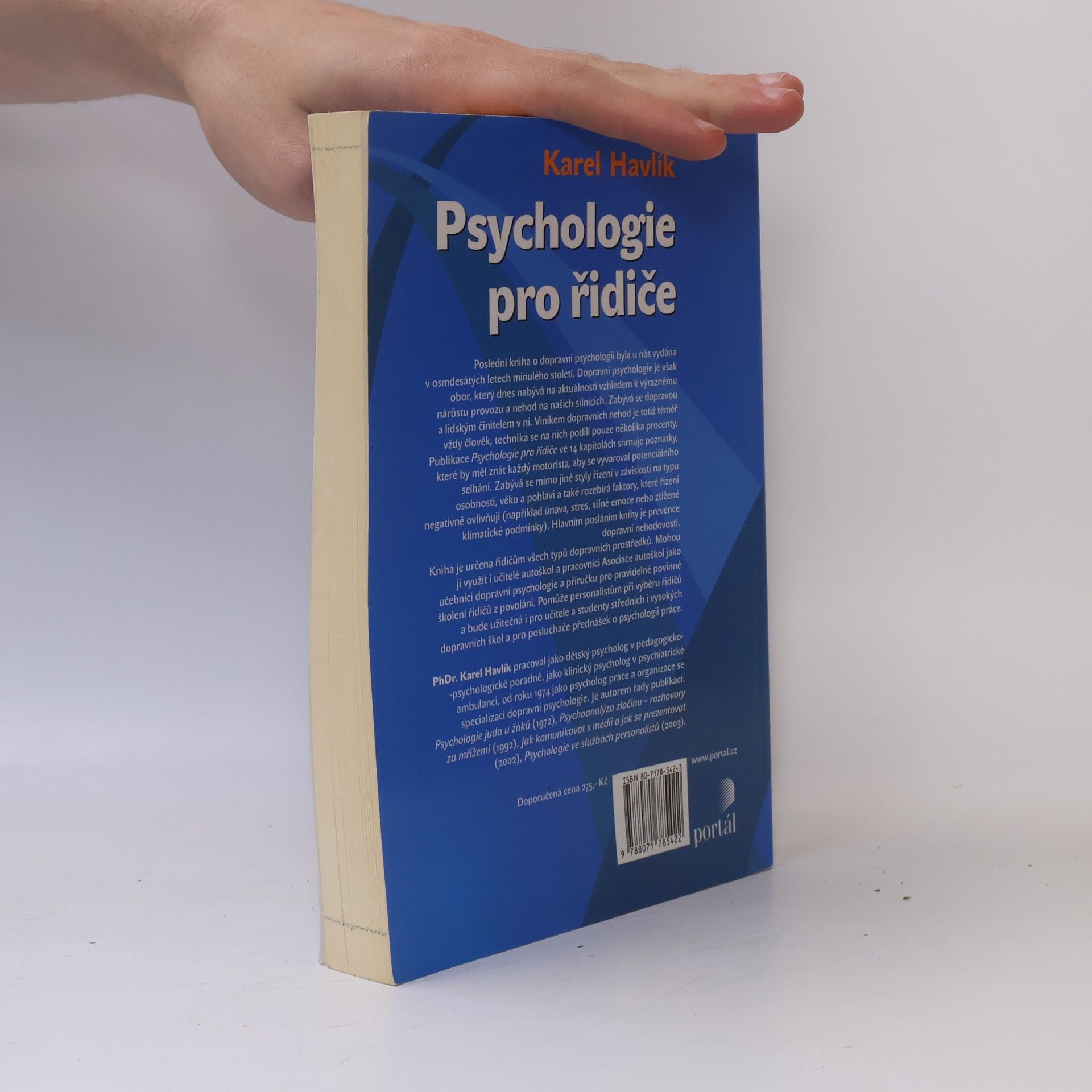 Karel Havlík Psychologie pro řidiče: Zásady chování za volantem a prevence dopravní nehodovosti