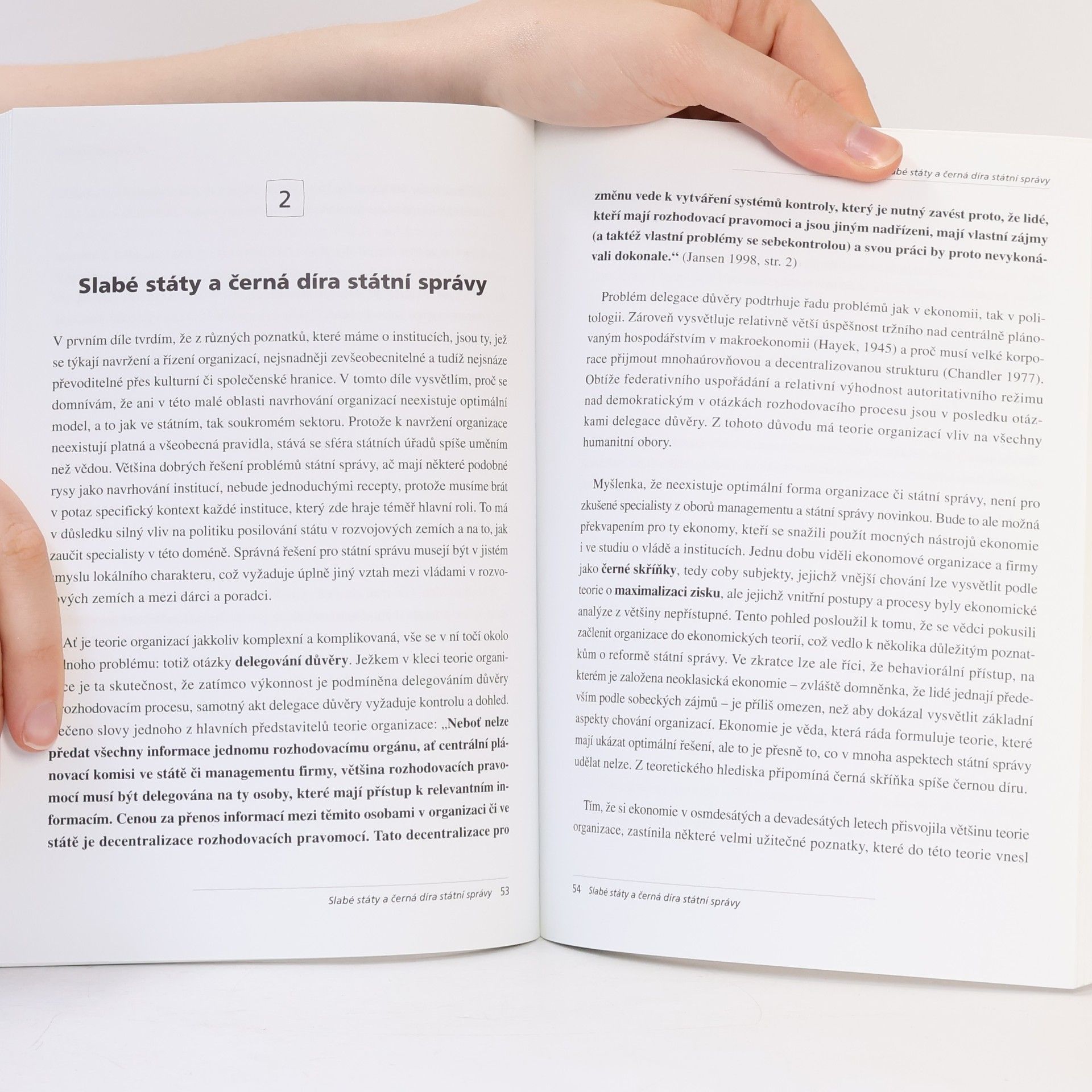 s.r.o KERNBERG PUBLISHING Budování státu podle Fukuyamy