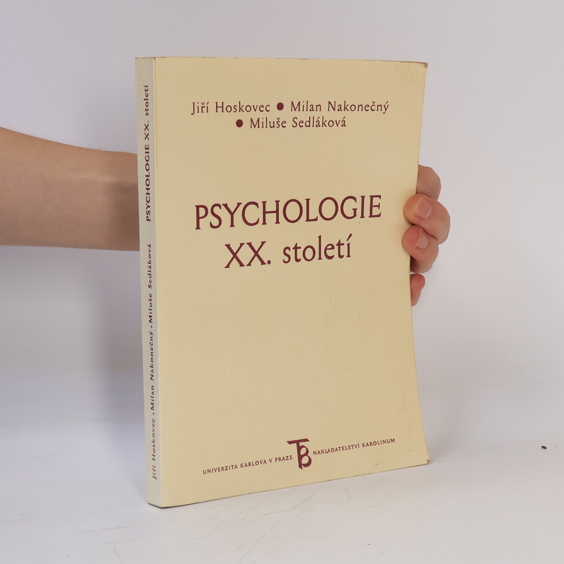 Jiří Hoskovec Psychologie XX. století
