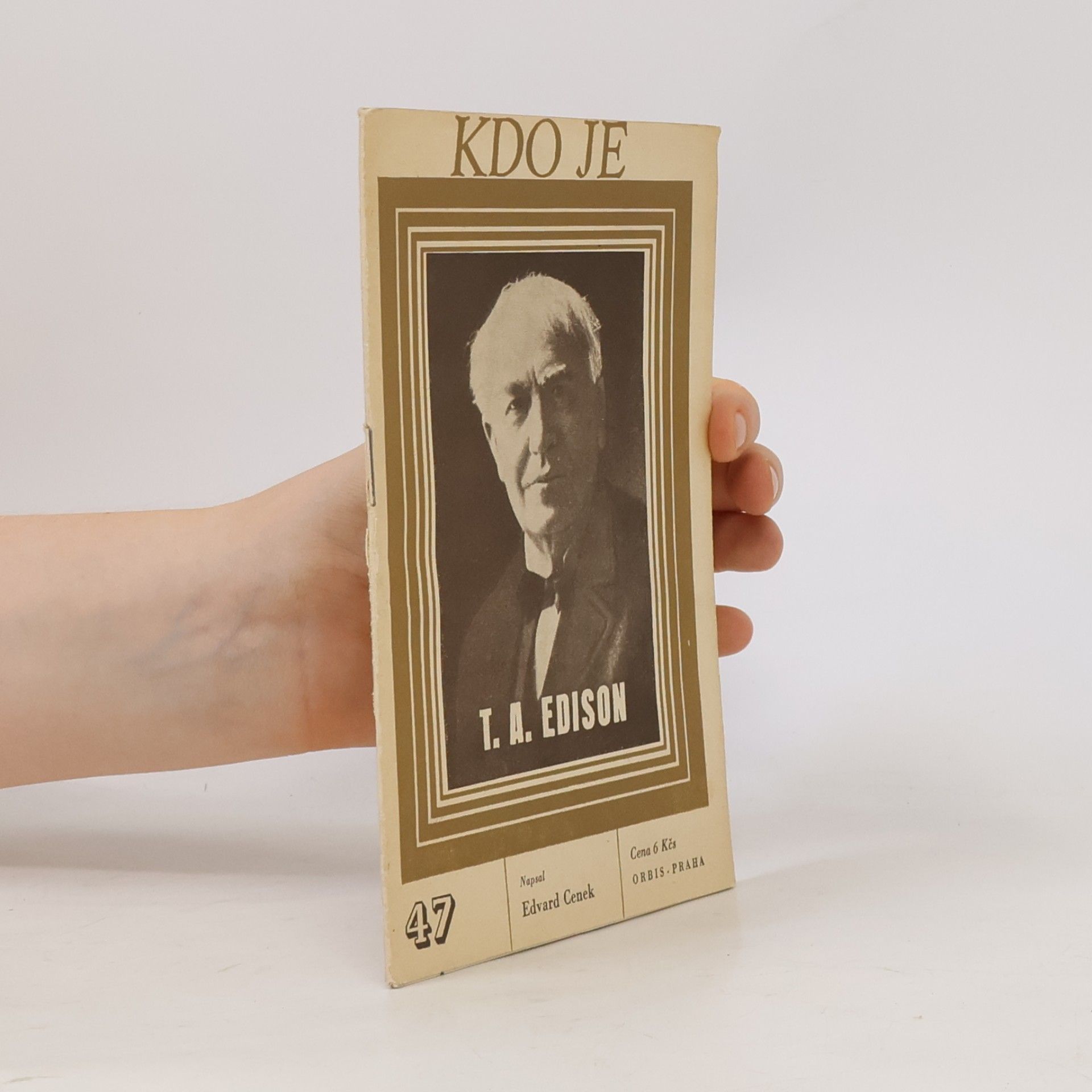 Edvard Cenek Kdo je T. A. Edison
