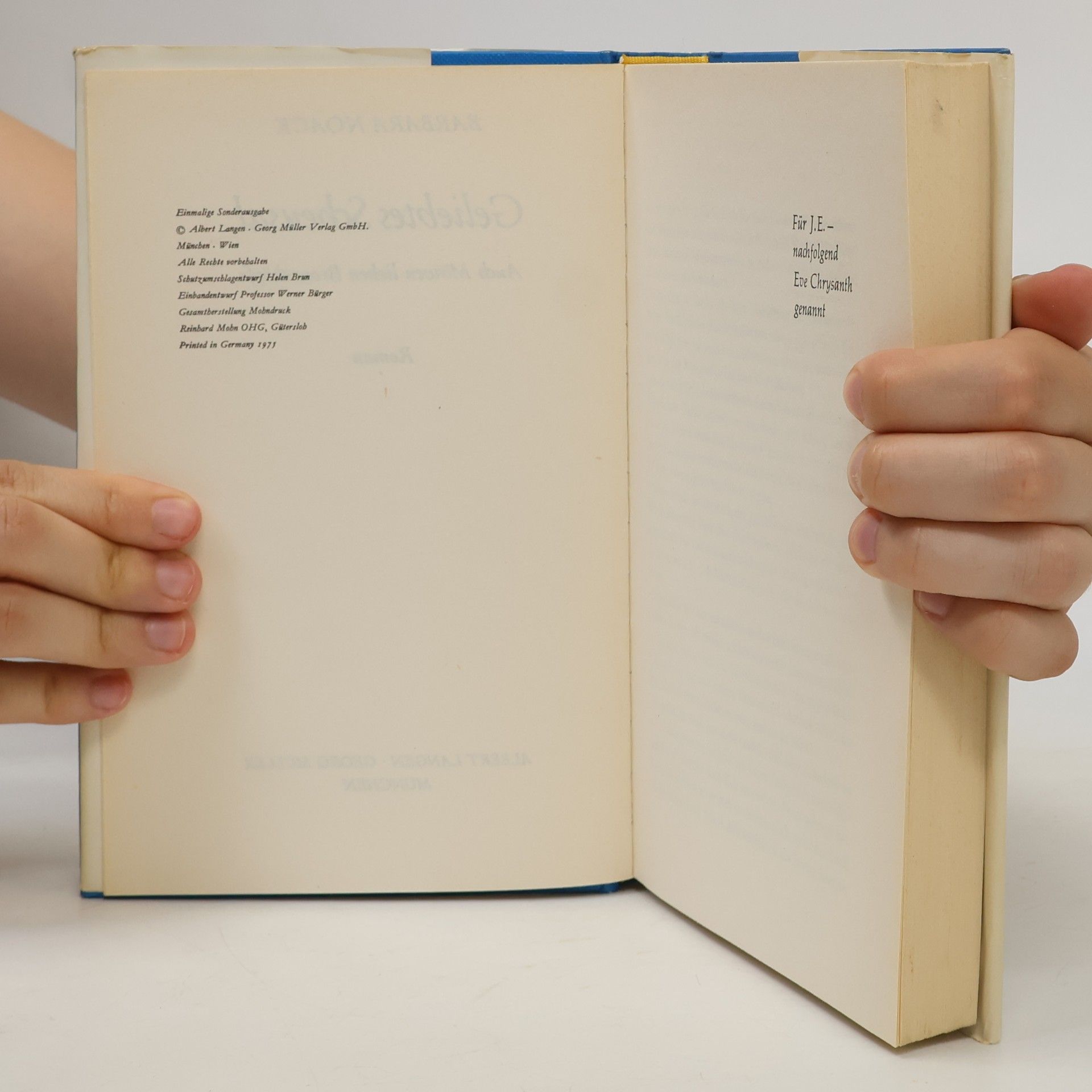 Barbara Noack Geliebtes Scheusal