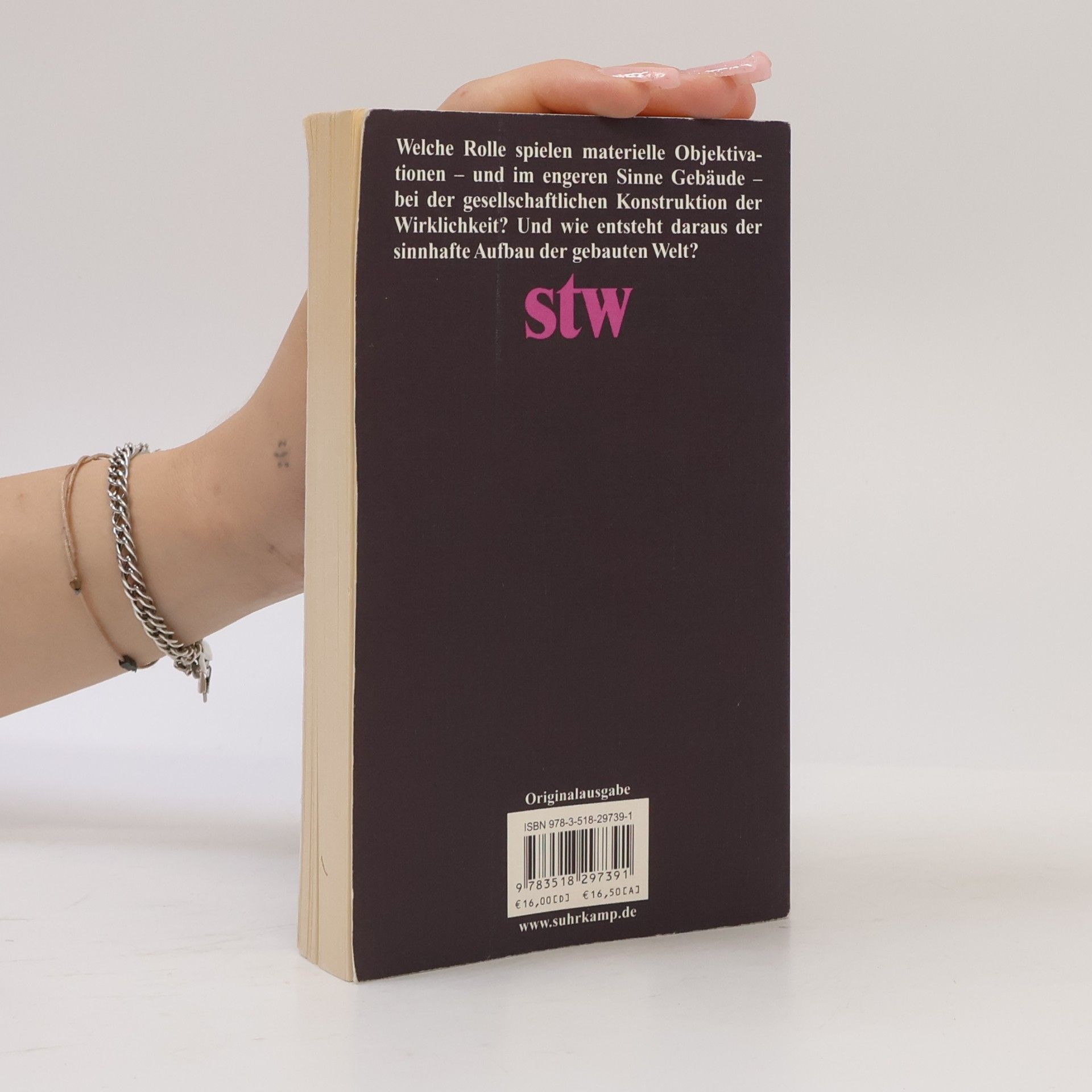 Silke Steets Suhrkamp Taschenbuch Wissenschaft - 2139: Der sinnhafte Aufbau der gebauten Welt