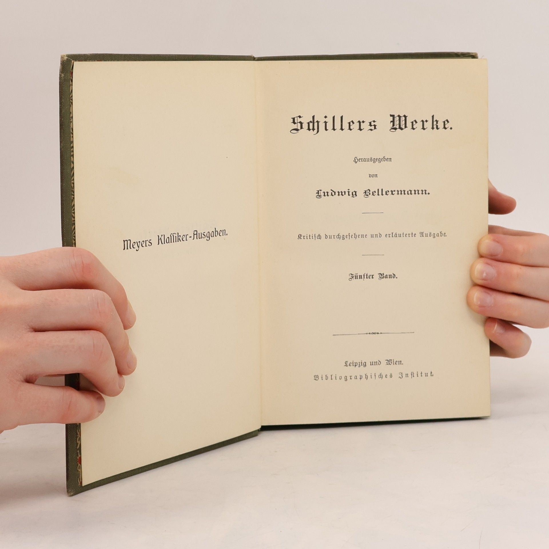 Friedrich Schiller Schillers Werke 5