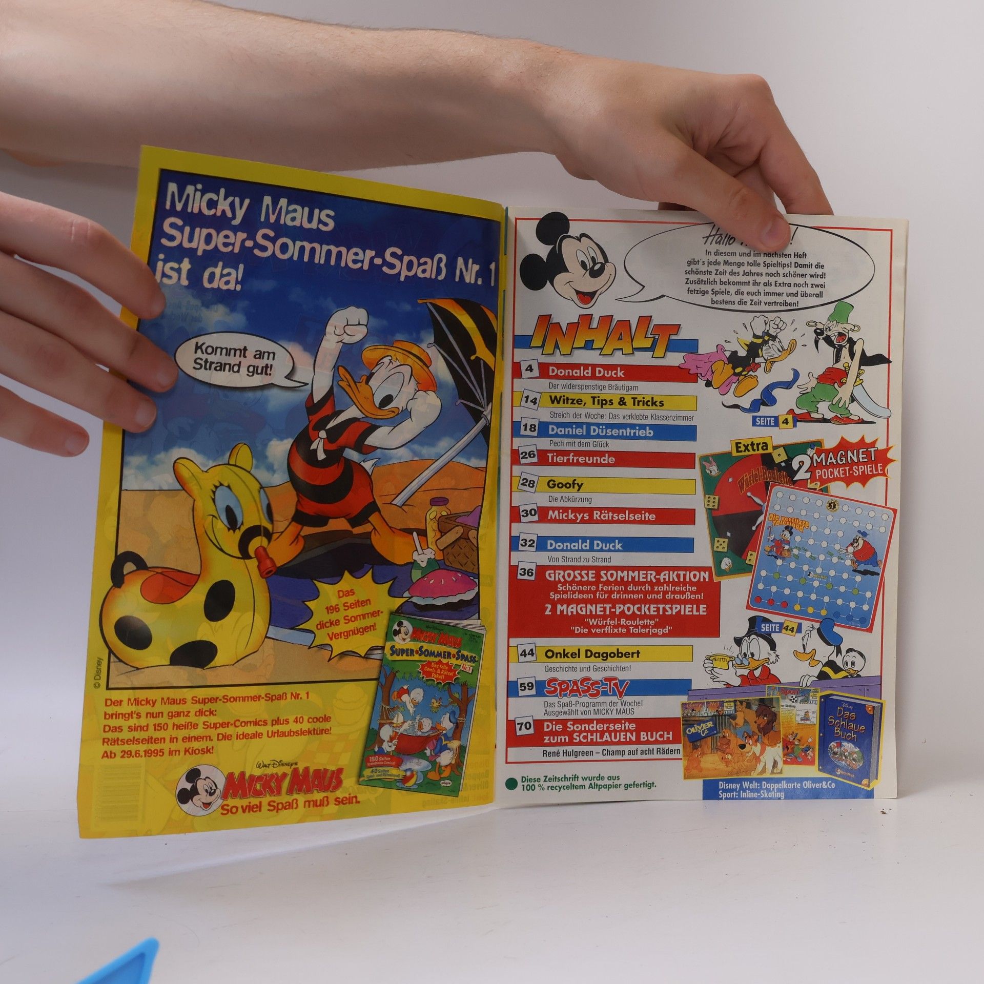 Kolektiv autorů Micky Maus Nr.27 6/1995
