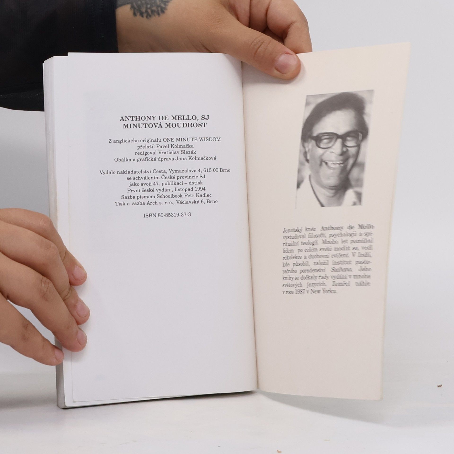 Anthony De Mello Minutová moudrost