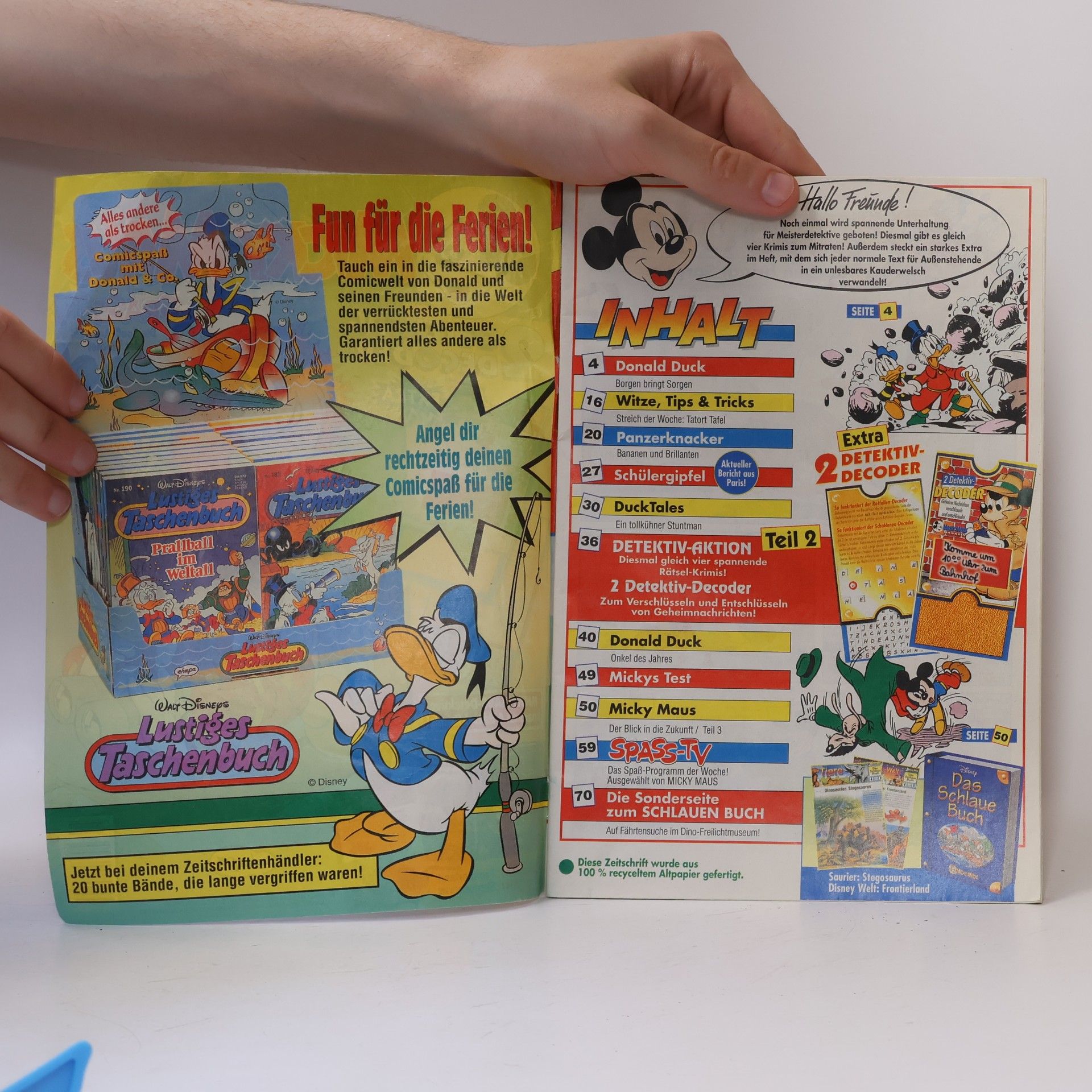 Collectif d'auteurs Micky Maus Nr.25 6/1995